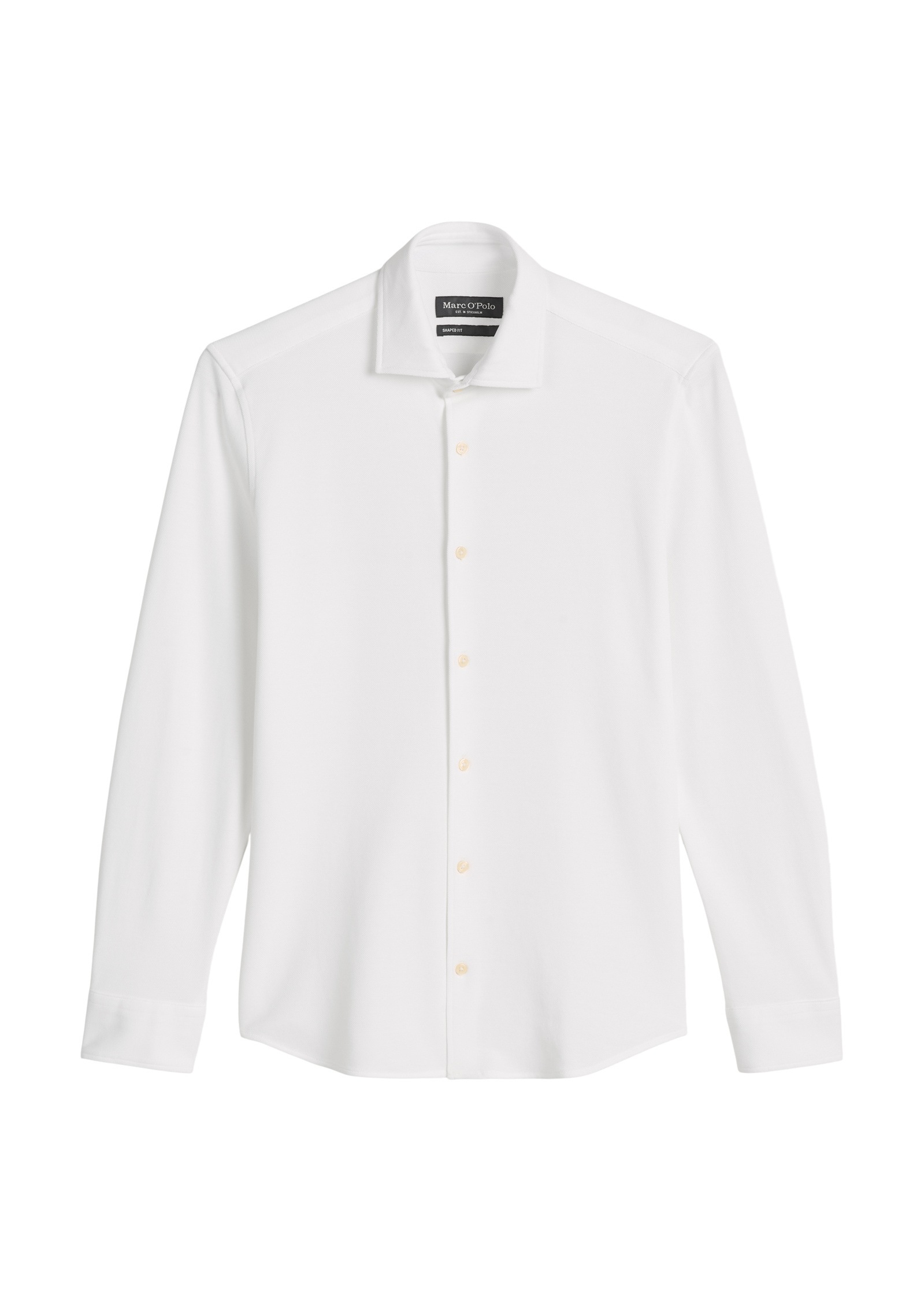 Marc O'Polo Langarmhemd »aus Bio-Baumwolle«