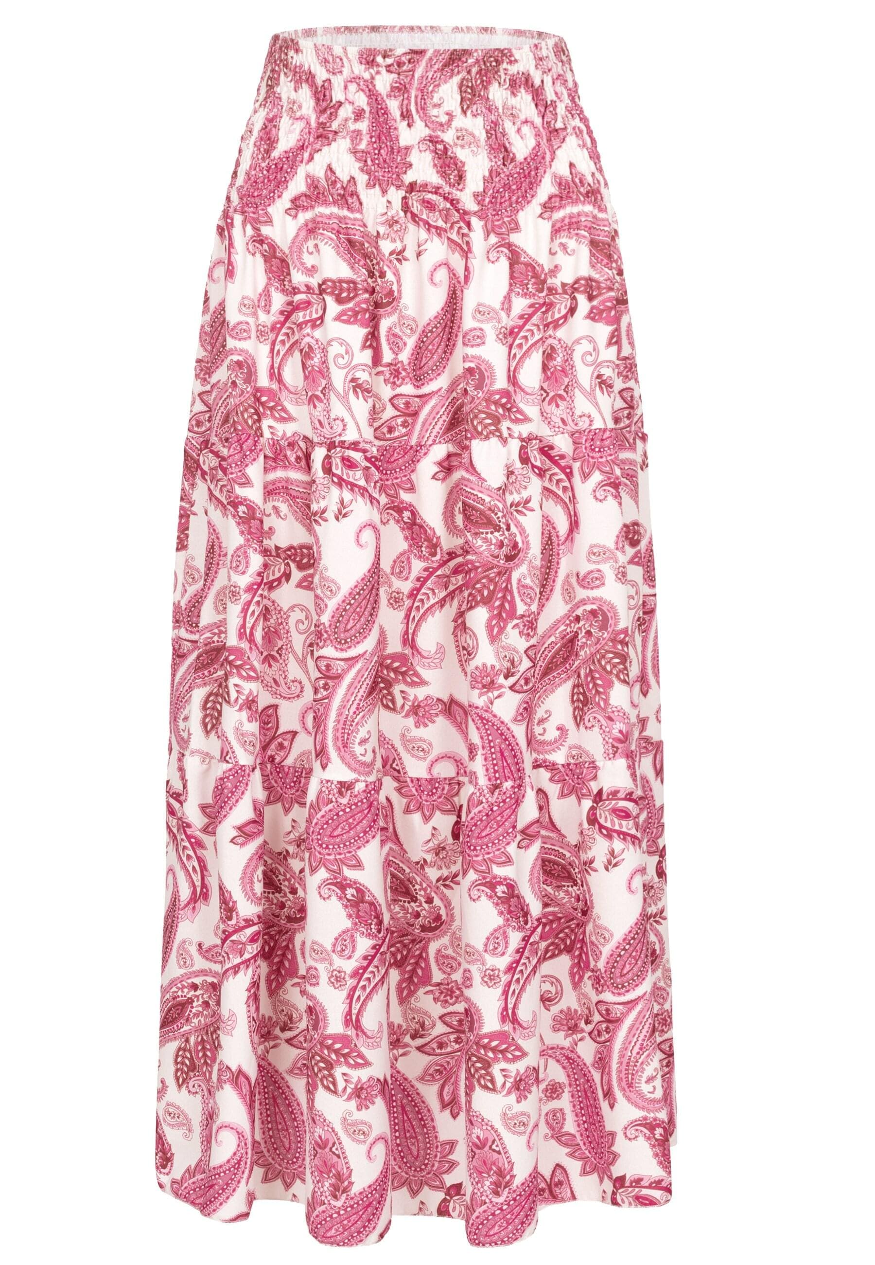CLOUD 5IVE Sommerrock "CLOUD 5IVE Maxi Skirt with paisley print", (1 tlg.) günstig online kaufen