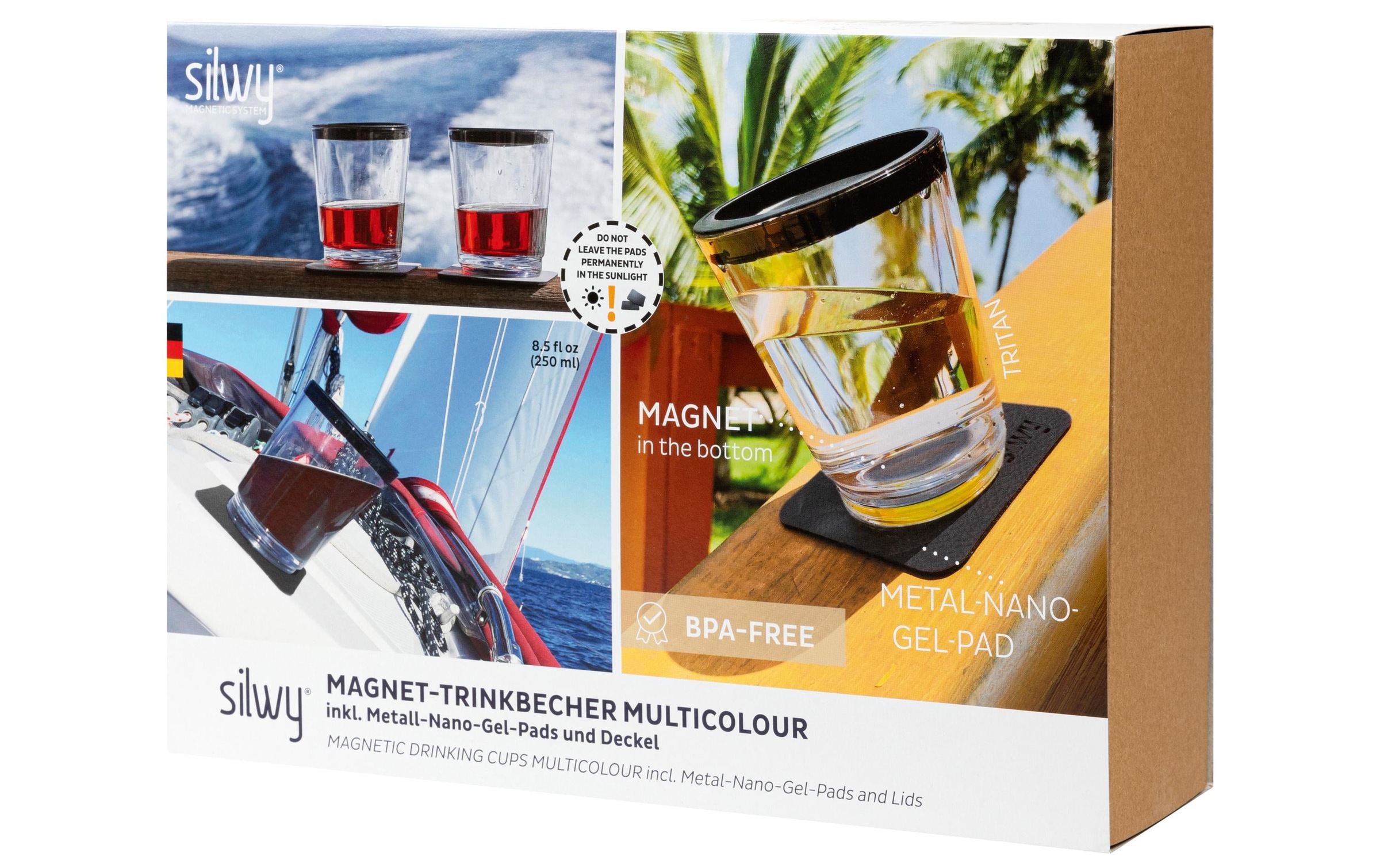 silwy MAGNETIC SYSTEM Becher »6er-Set«