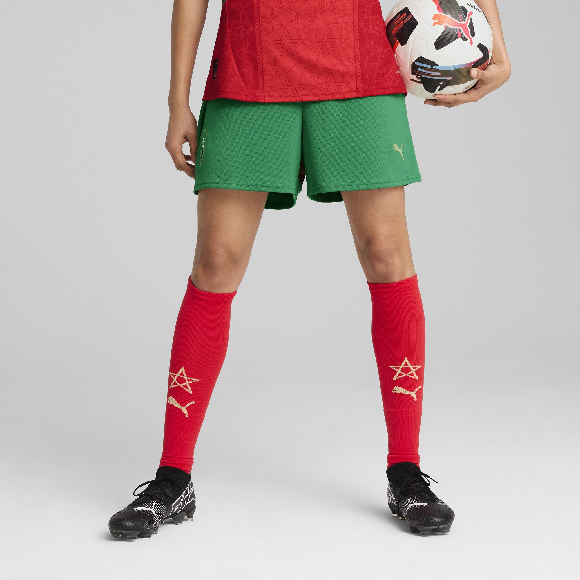 PUMA Sporthose »Marokko 2025 Shorts Damen«