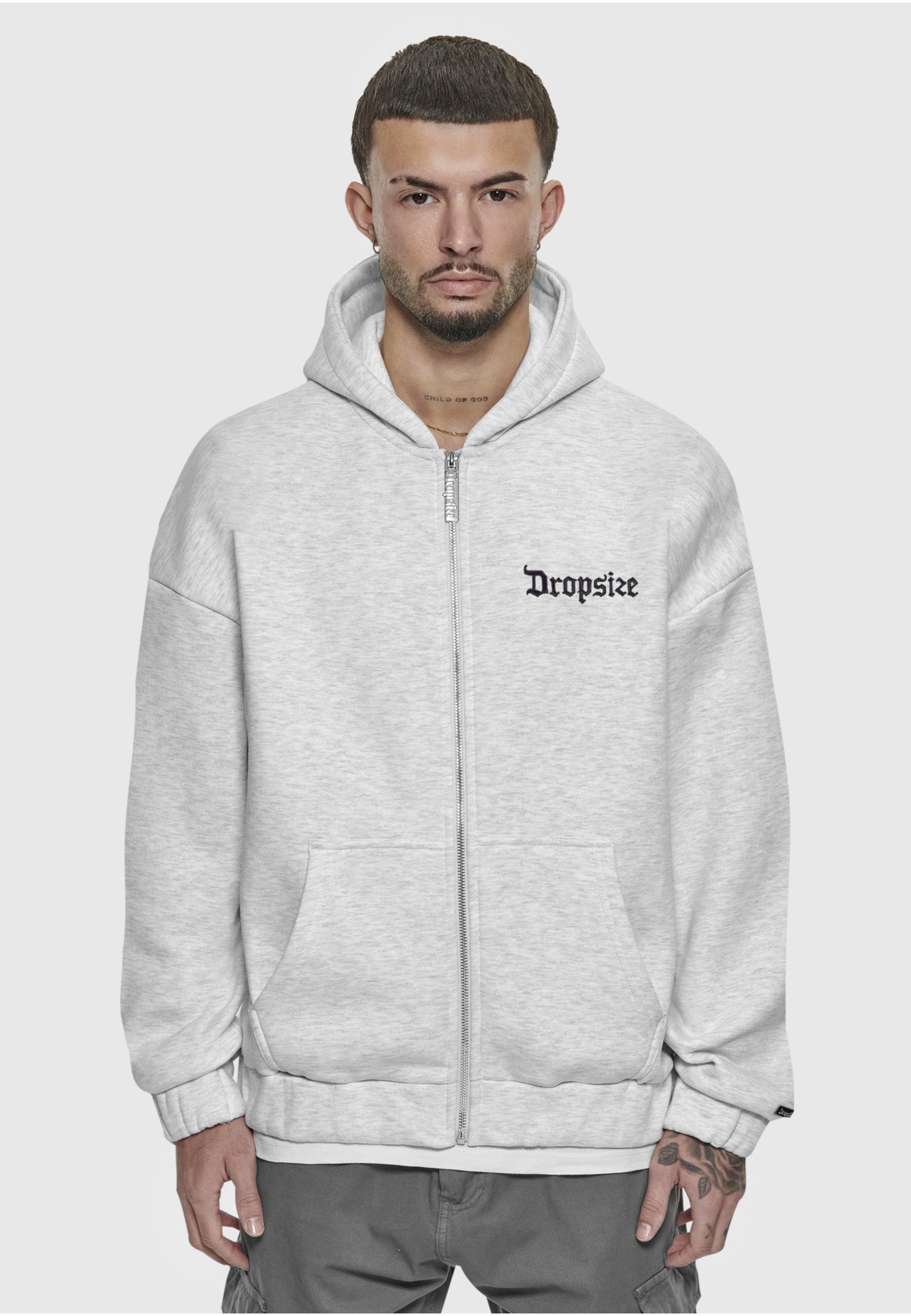 Thumbnail - Dropsize Sweater "Dropsize Herren Dropsize Super Heavy Oversized Zip Hoodie", 1