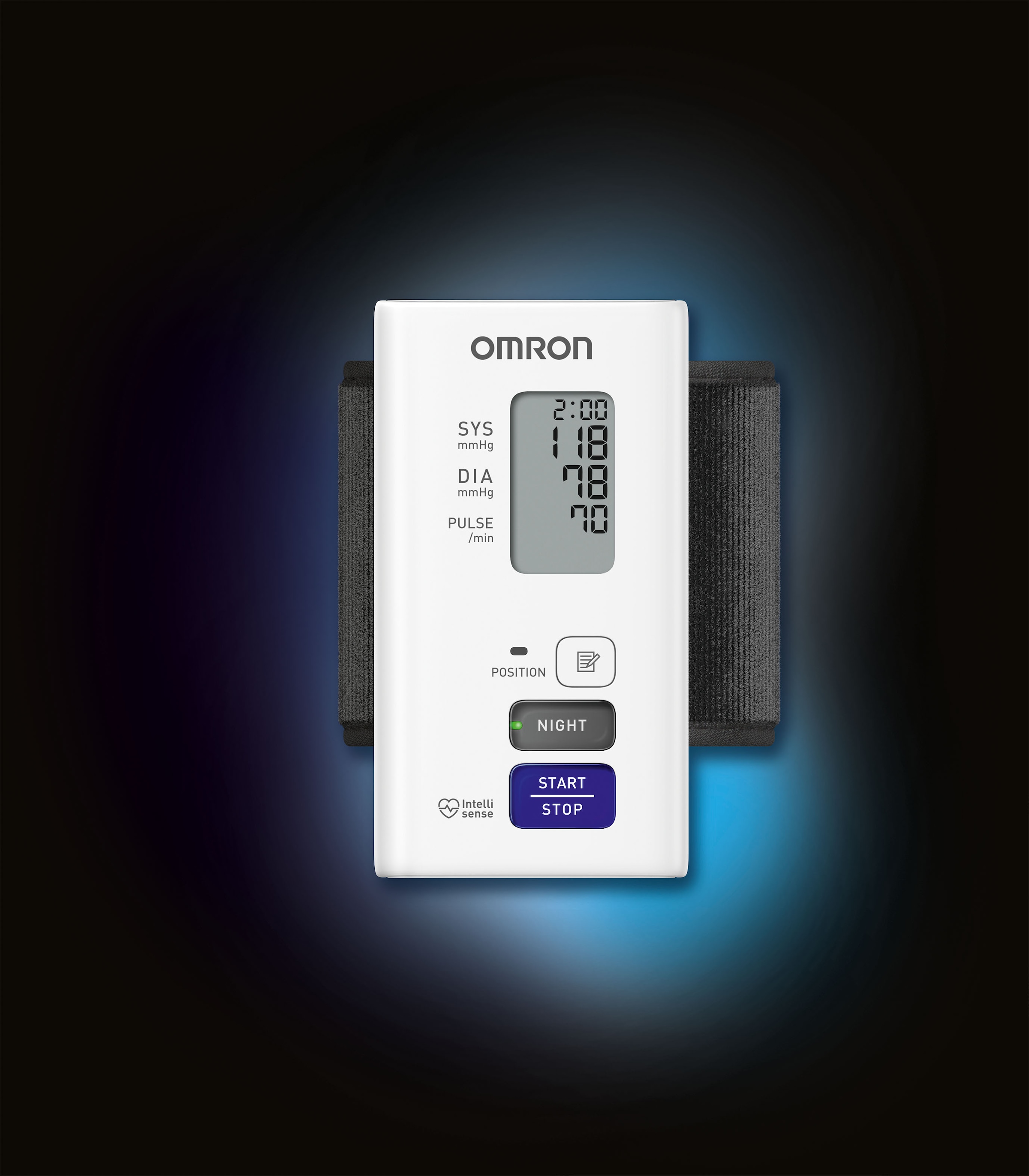 Omron Handgelenk-Blutdruckmessgerät »NightView«, geräuschlos, komfortabel, zur nächtlichen Blutdruckmessung zu Hause