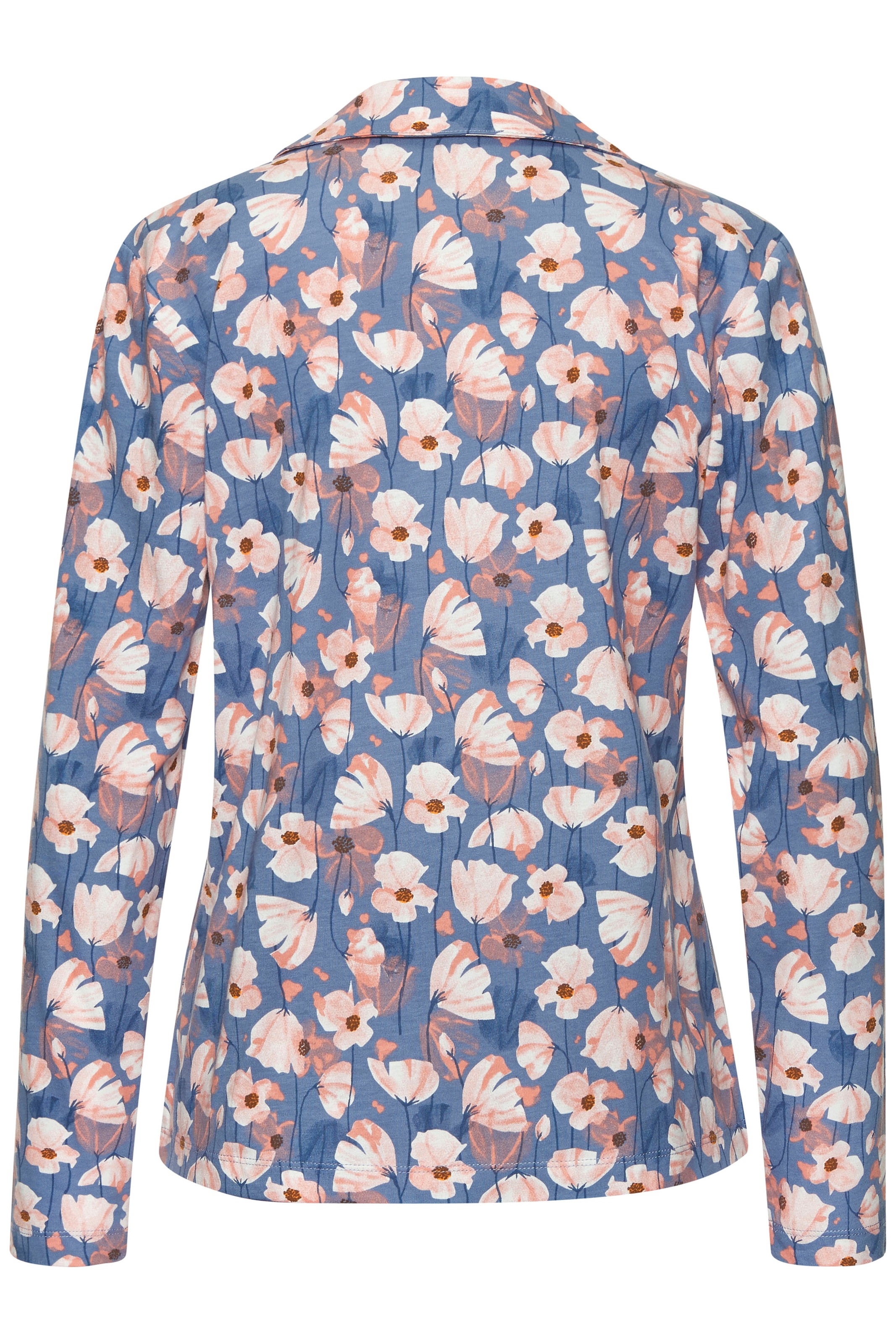 Vivance Dreams Pyjamaoberteil, mit schönem Allover-Muster