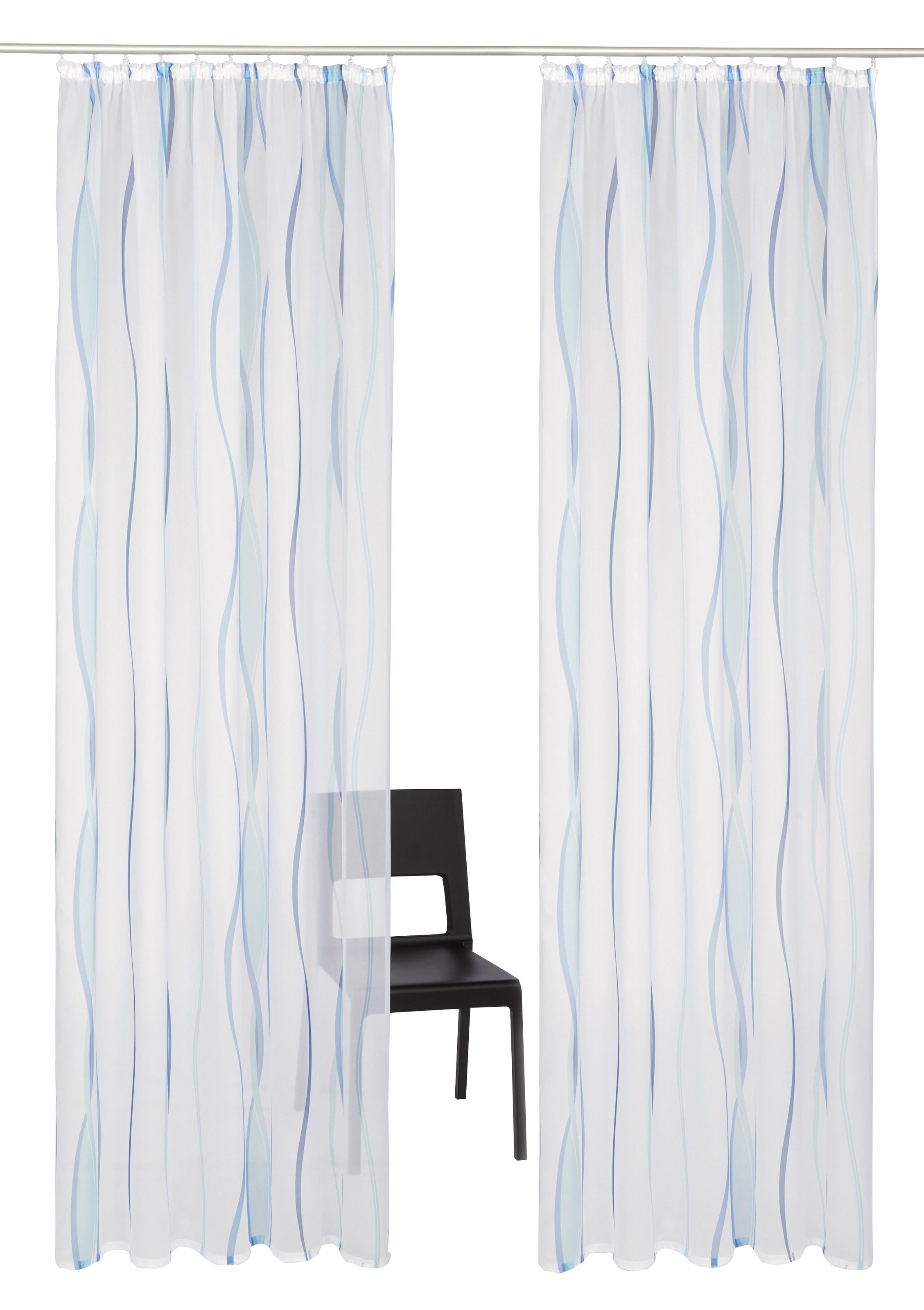 my home Gardine "Dimona" Kräuselband 2 Stk. tlg. 2er-Set, Bestseller, Polye günstig online kaufen