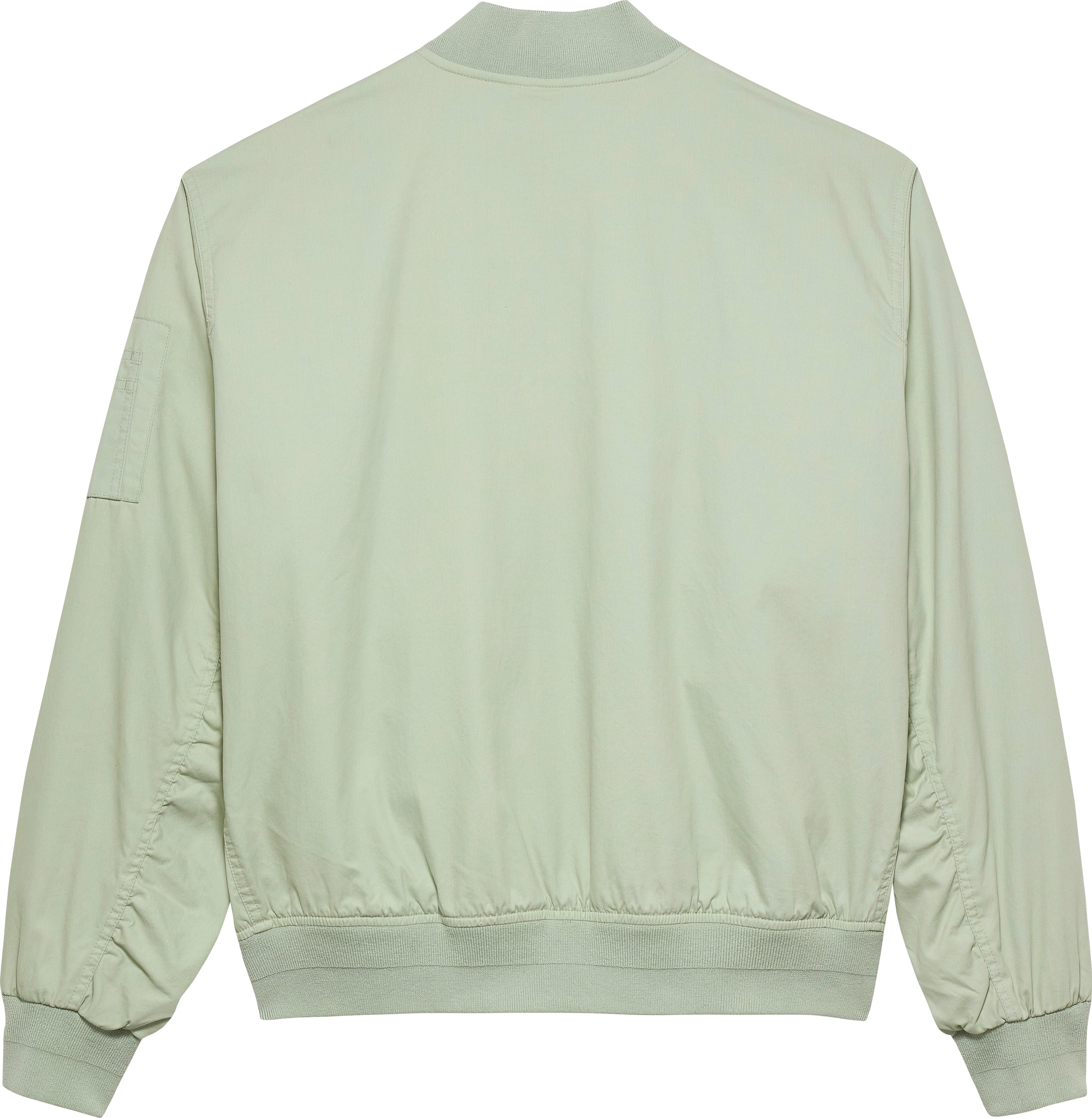 Tommy Jeans Bomberjacke »TJM COTTON BOMBER JACKET«, ohne Kapuze, Mit Rundhalsausschnitt