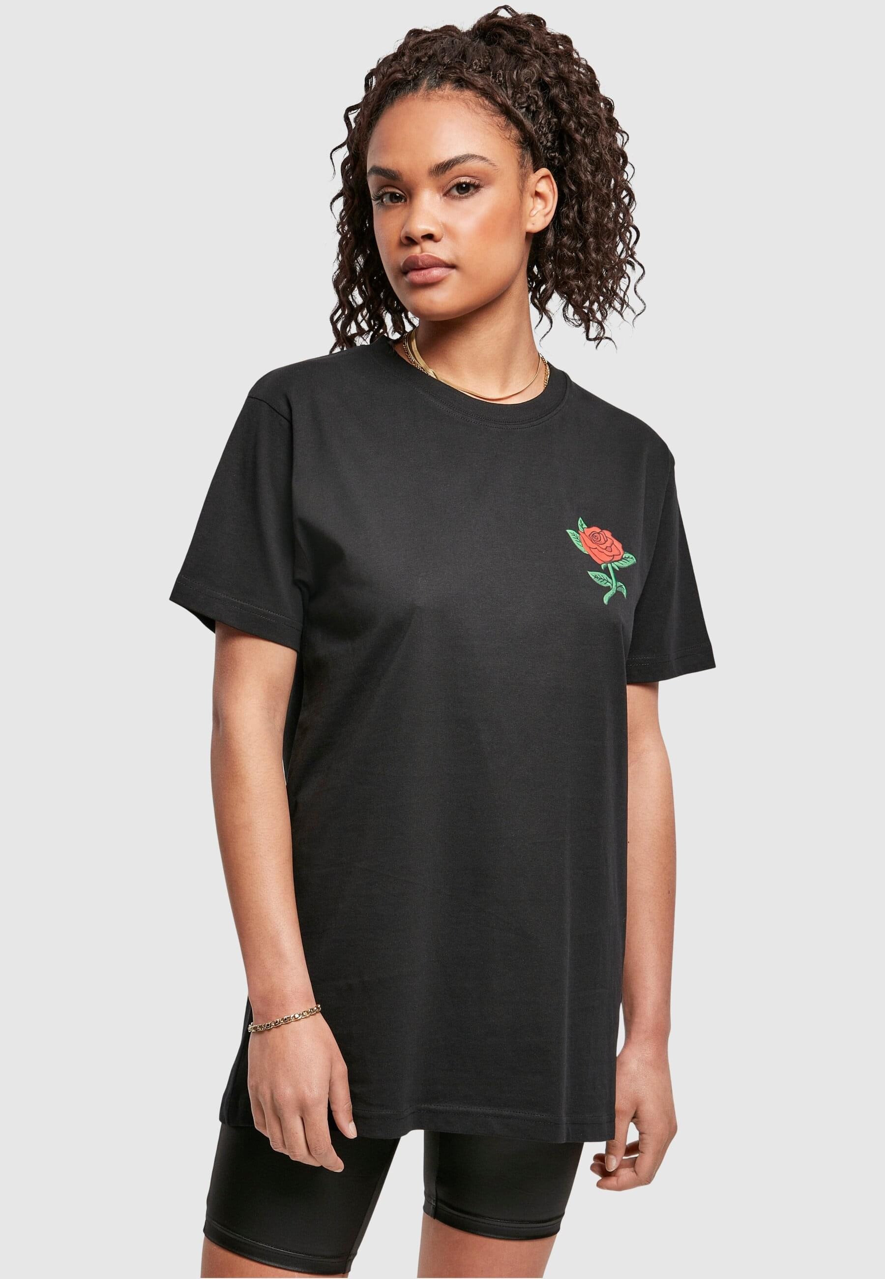 MisterTee T-Shirt »MisterTee Damen Ladies Rose Tee«, (1 tlg.)