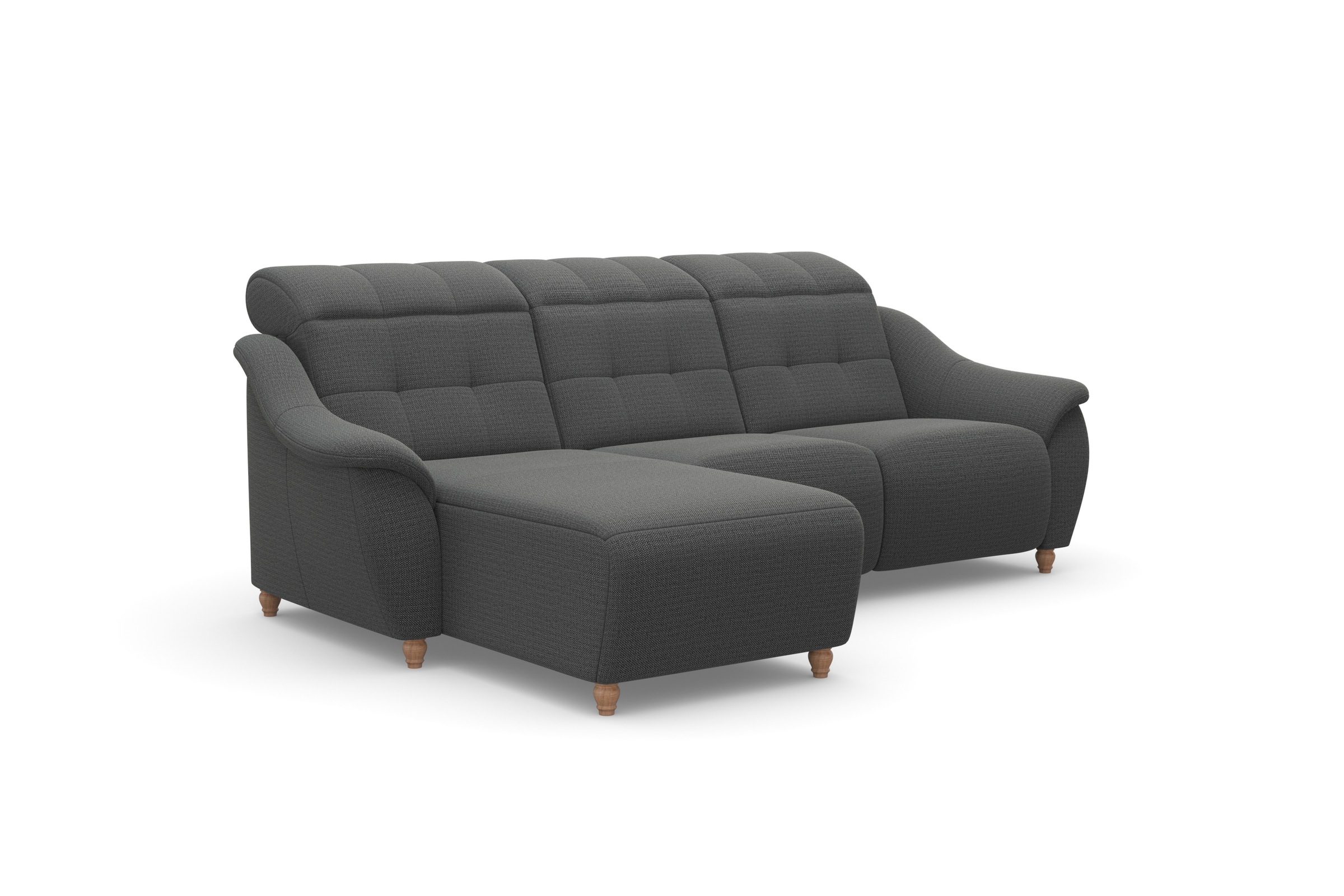 Thumbnail - Home affaire Ecksofa "Boston L-Form", (2 St.), Kopfteilverstellung an jeder Sitzfläche, wahlweise Relaxfunktion