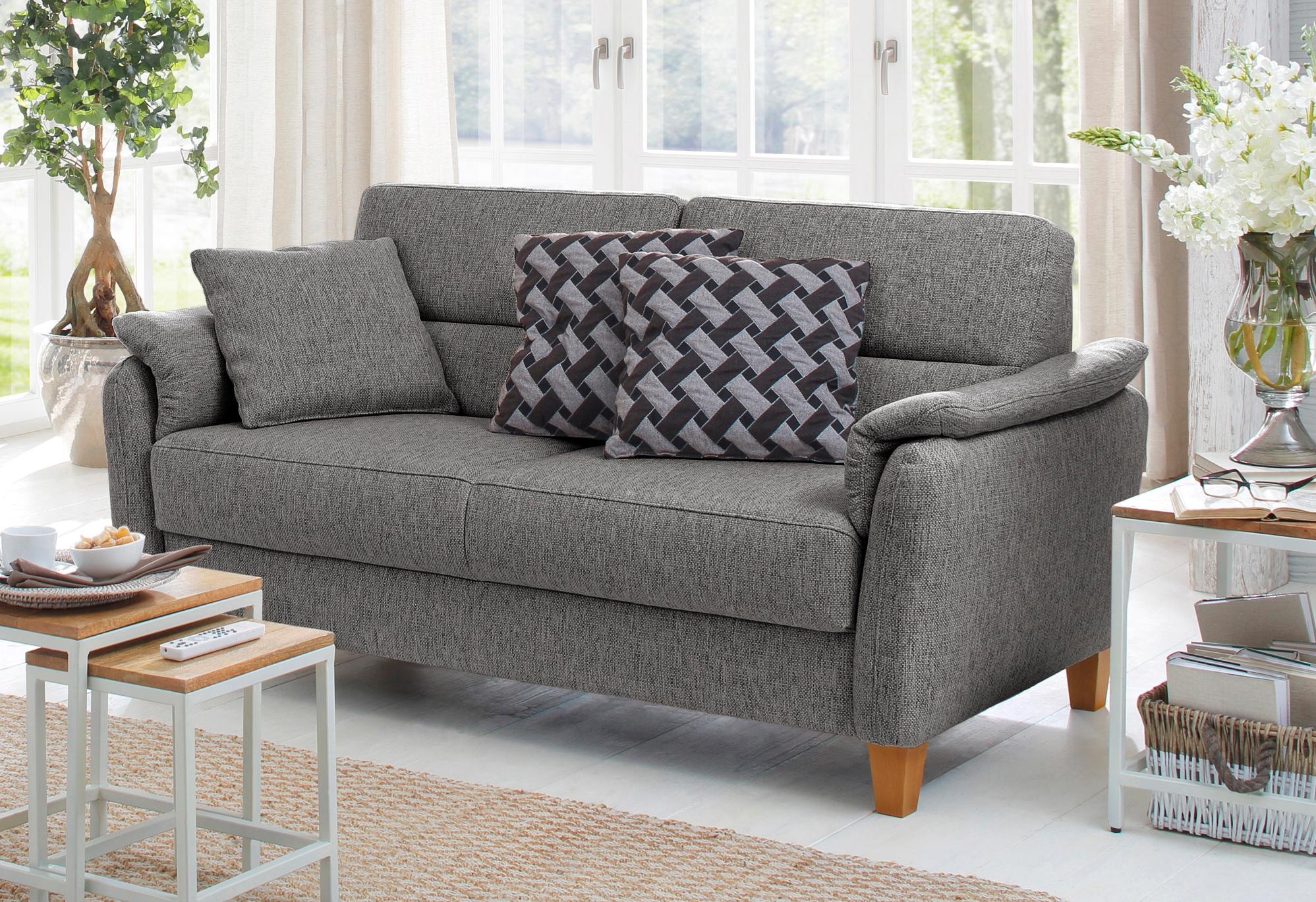 Home affaire 2,5-Sitzer "Palmera, B: 179 cm" mit Federkern günstig online kaufen