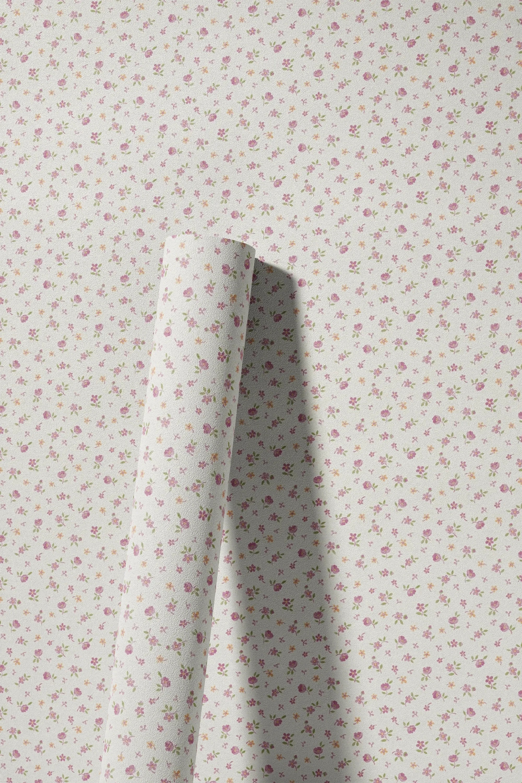 living walls »LIMITED – Kleine Streublumen« Minimalmuster | floral | geblümt leicht strukturiert Feines Streublumenmuster für einen romantischen Landhaus-Look