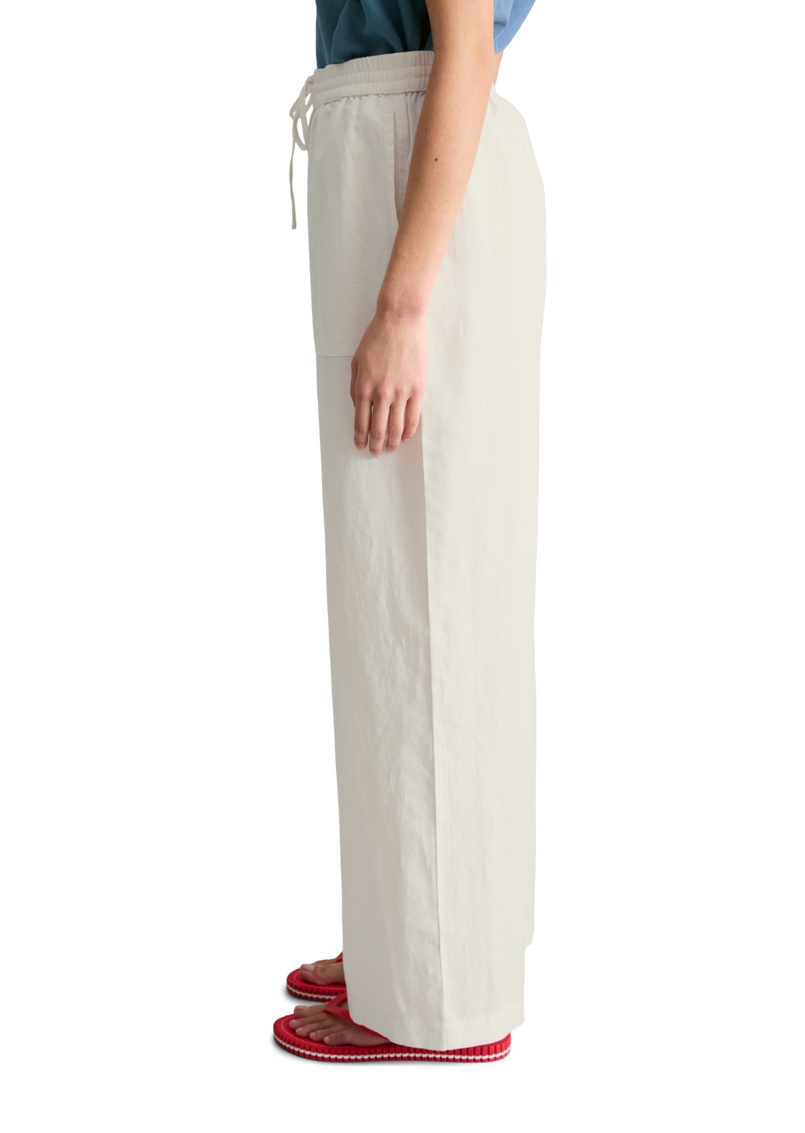 Marc O'Polo DENIM Chinohose »aus Leinen-Baumwolle-Mix«