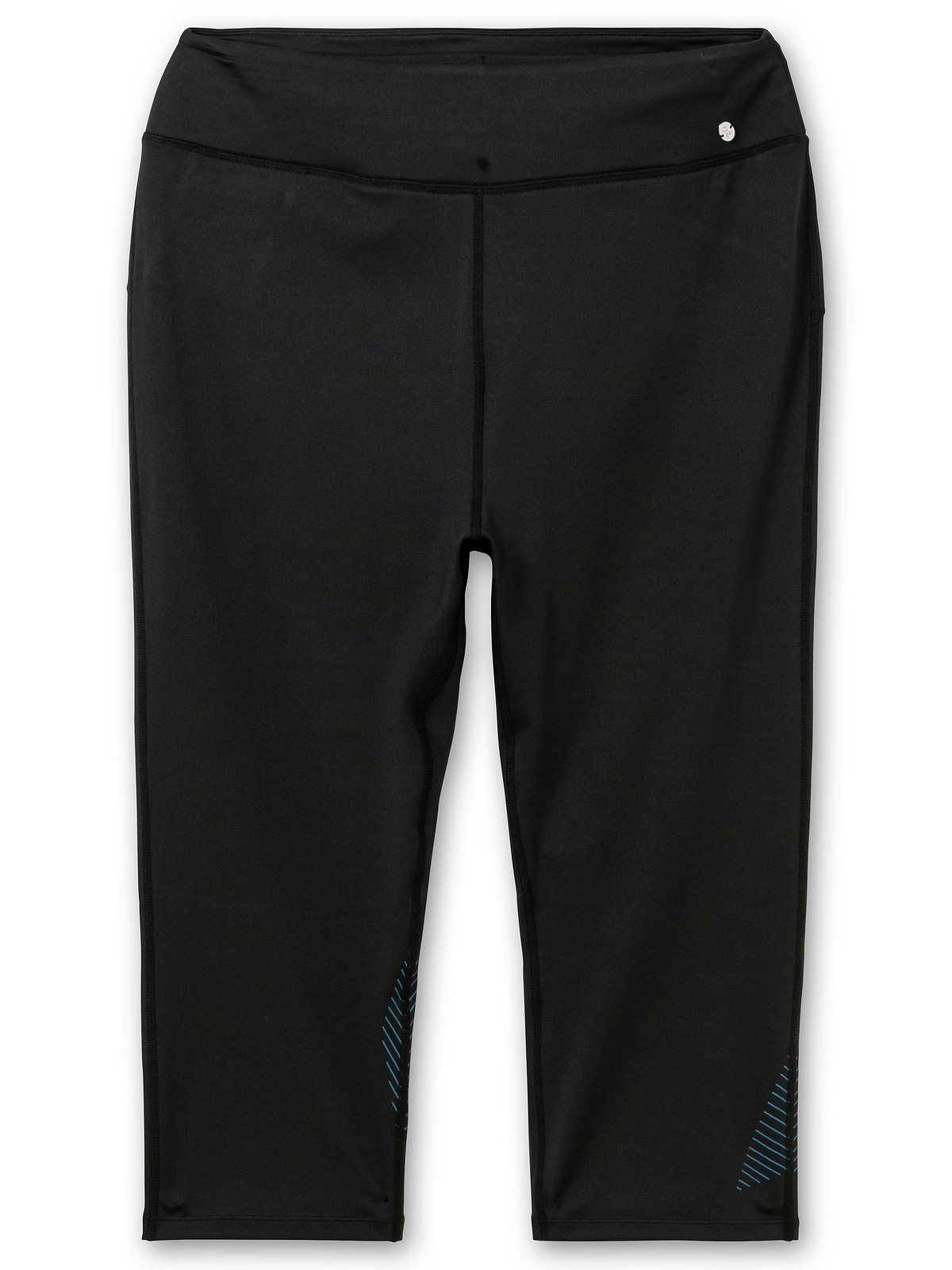 Sheego Leggings »Große Größen«, in Caprilänge, aus Funktionsmaterial