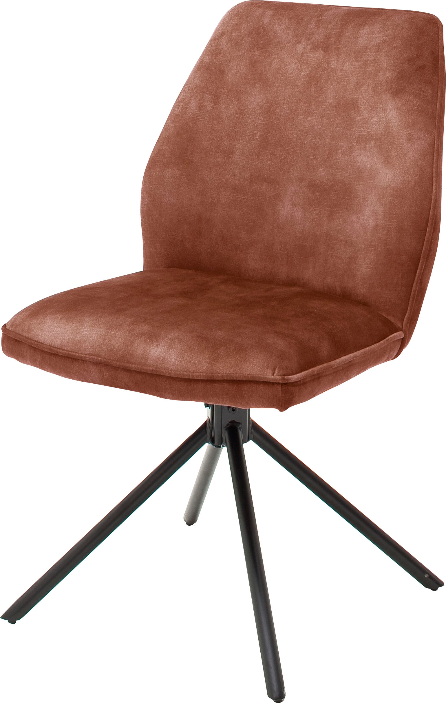 MCA furniture Esszimmerstuhl »Ottawa«, (Set), 2 St., Vintage, Vintage Veloursoptik mit Keder, Stuhl belastbar bis 120 Kg