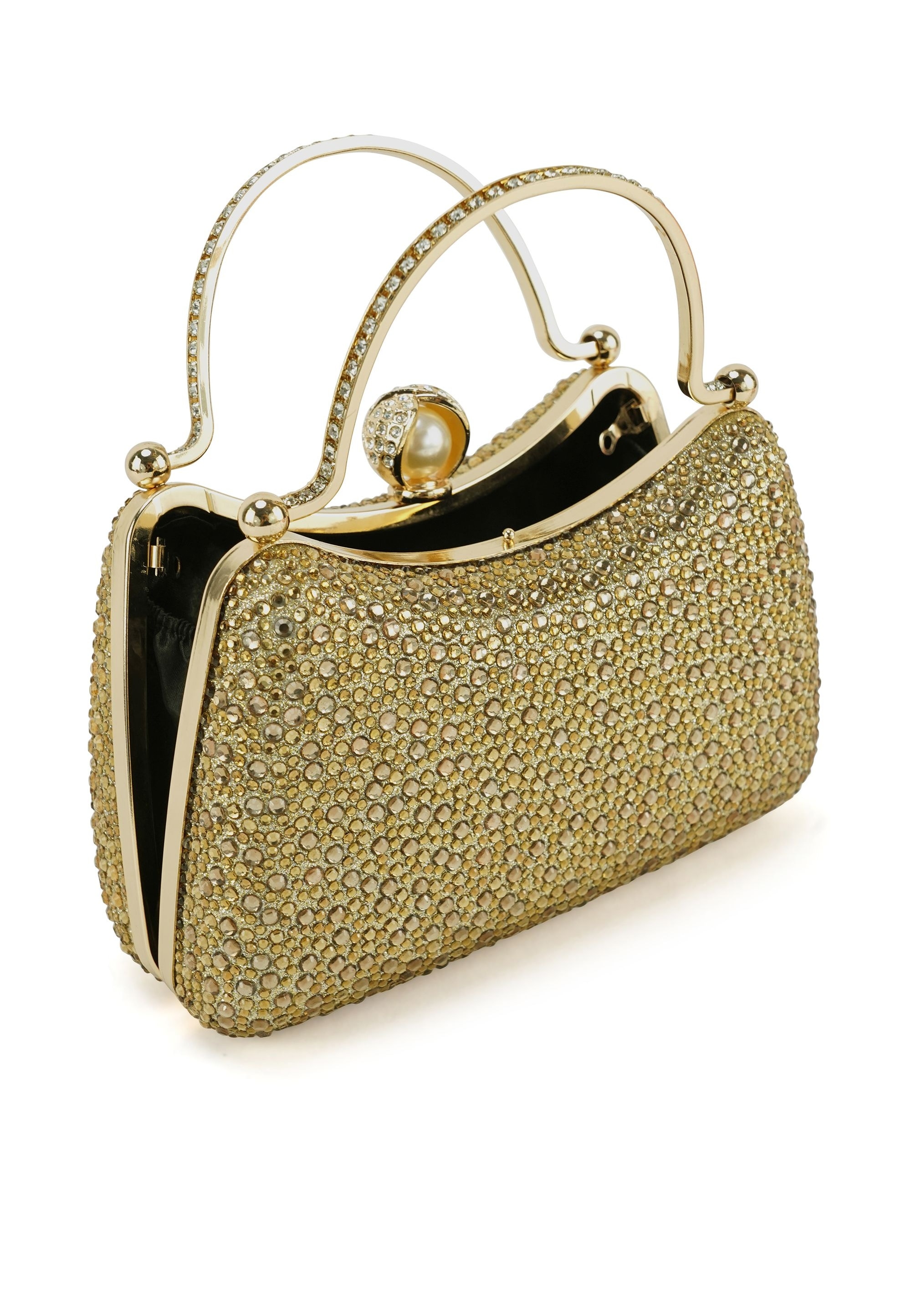 Harpa Clutch »ORALEI« mit funkelnden Steinen