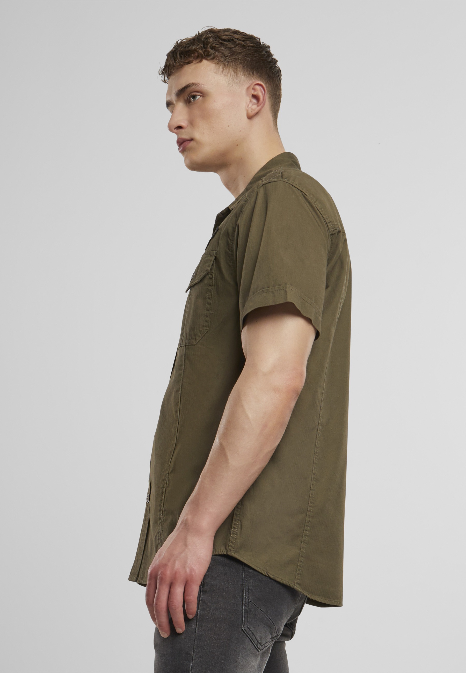 Brandit Kurzarmshirt »Brandit Herren Luis Vintage Shirt Short Sleeve« 1 Stk.