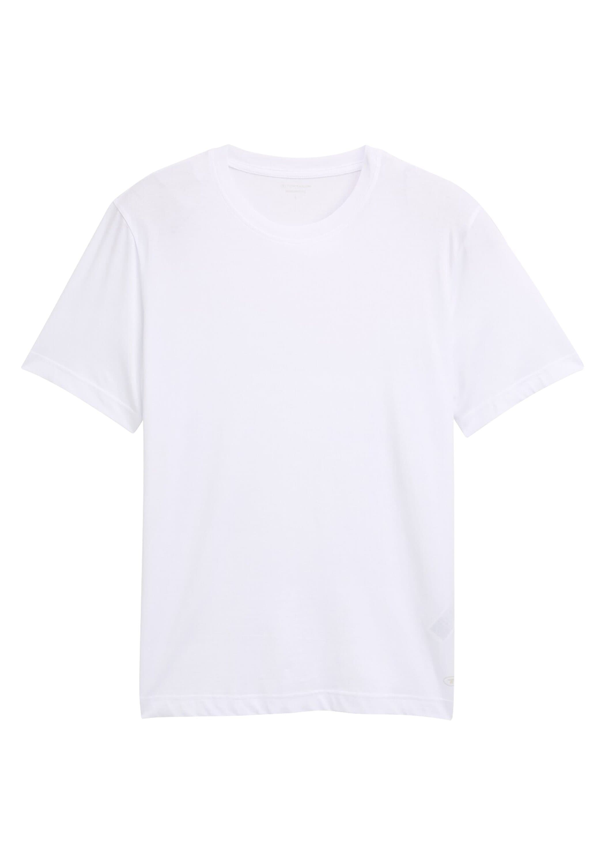 TOM TAILOR T-Shirt »T-Shirt Double Pack Crew Neck Tee 2er Pack« 2