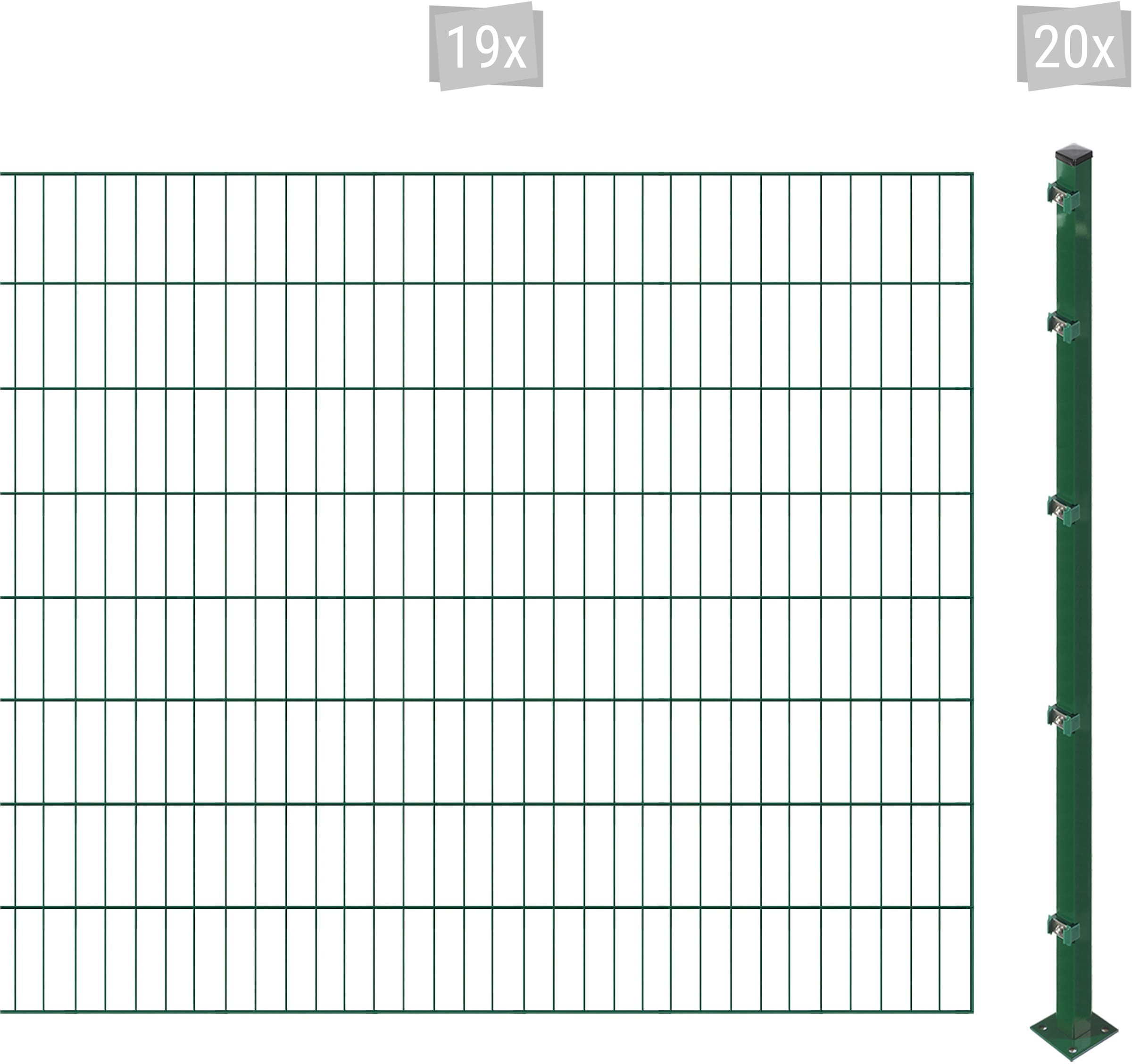 Arvotec Einstabmattenzaun "ESSENTIAL 160 zum Einbetonieren", Zaunhöhe 160 cm, Zaunlänge 2 - 60 m