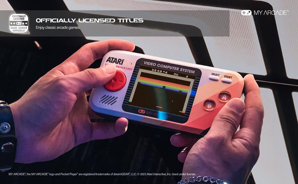 MYARCADE Retro Konsole »ATARI Pocket Player Pro«