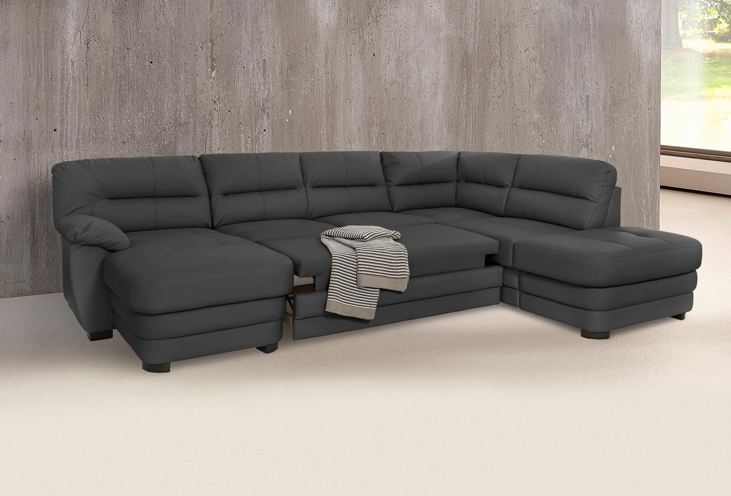COTTA Polstergarnitur "Royale U-Form", (Set), Set bestehend aus: Wohnlandsc günstig online kaufen