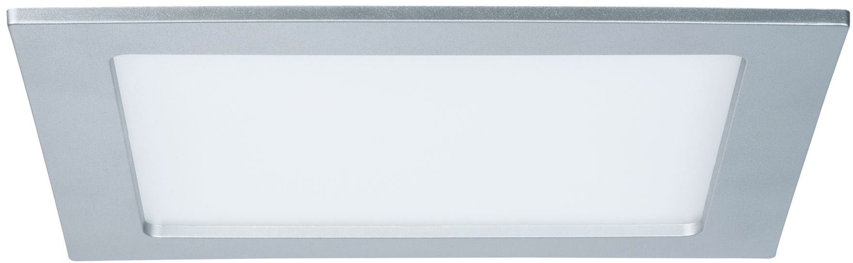 Paulmann LED Panel »LED Einbaupanel eckig 220x220mm 16,5W 4.000K Chrom matt«,  1 flammig-flammig, LED Einbaupanel eckig 220x220mm 16,5W 4.000K Chrom matt  bestellen | BAUR