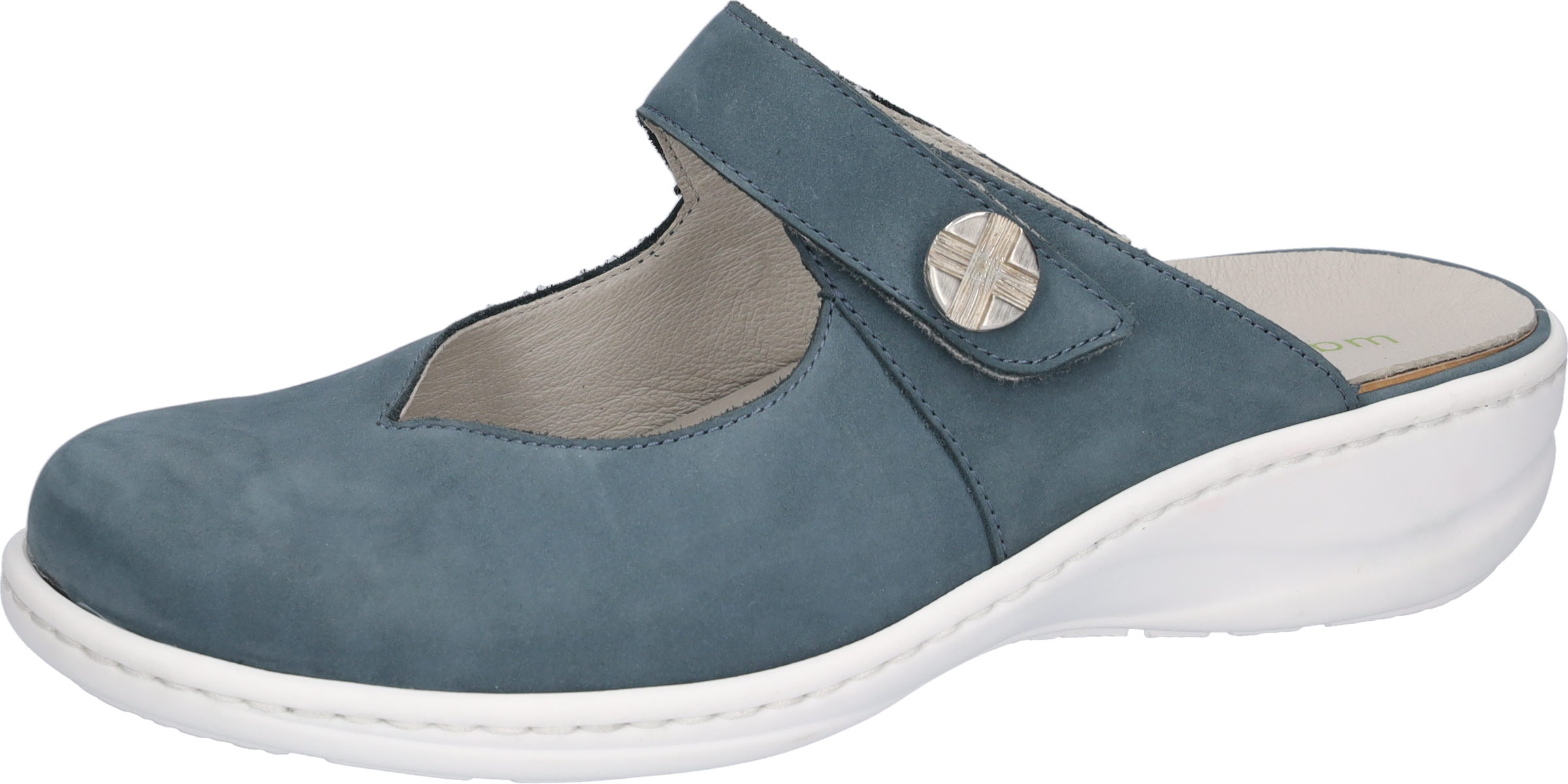 Waldläufer Clog "HERIA" Hausschuh, Sommerschuh, Klettschuh in Komfortweite günstig online kaufen