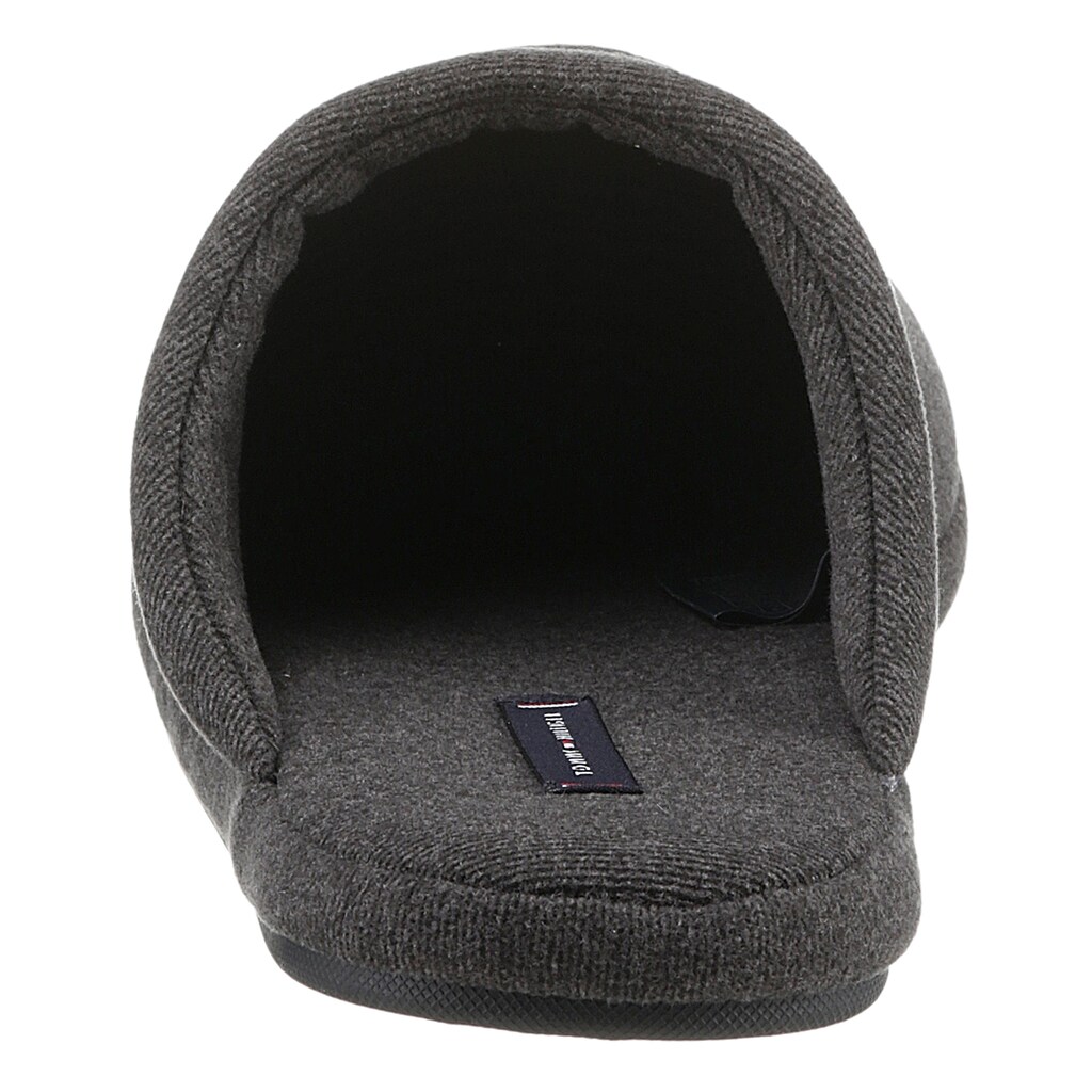 Tommy Hilfiger Pantoffel »FLEECE HILFIGER HOMESLIPPER«