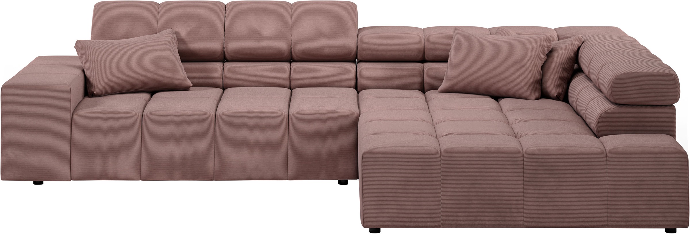 INOSIGN Ecksofa "Ancona incl. Kopfteilverstellung, Breite 319cm, L-Form", w günstig online kaufen
