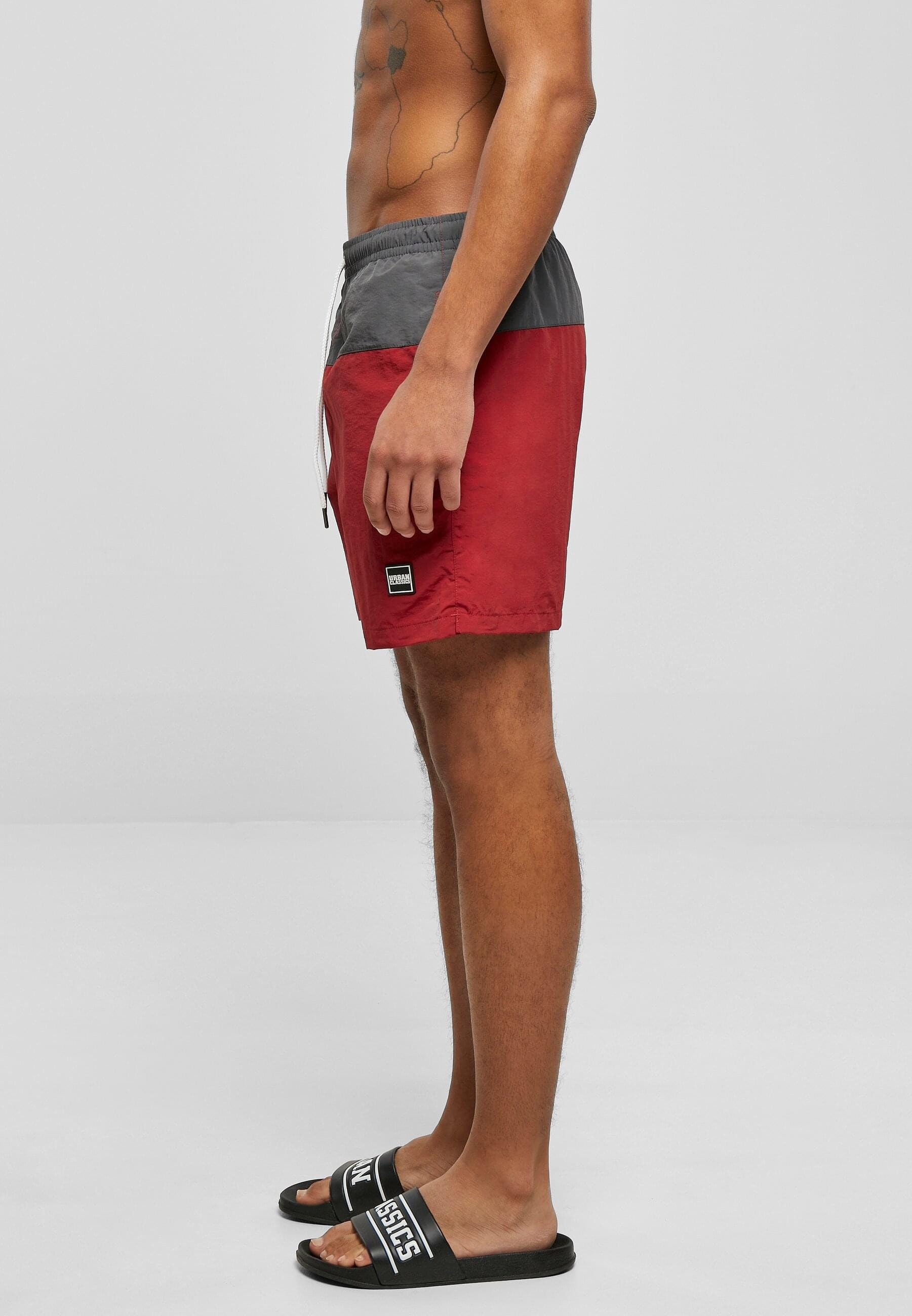 URBAN CLASSICS Badeshorts »Urban Classics Herren Block Swim Shorts«