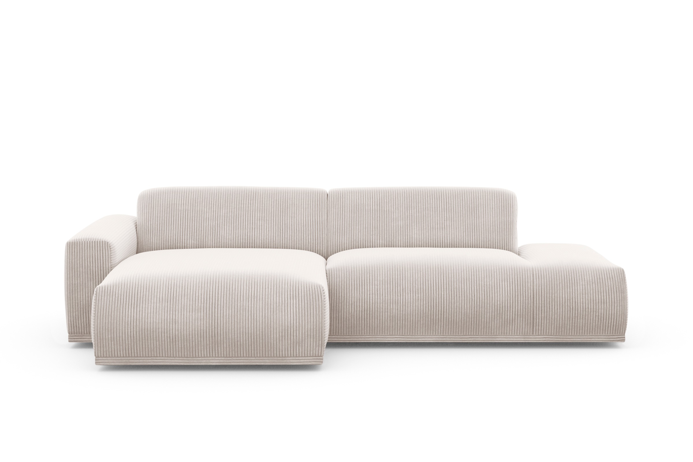 TRENDMANUFAKTUR Ecksofa "Braga, mit hochwertigem Kaltschaum, L-Form, in Cor günstig online kaufen