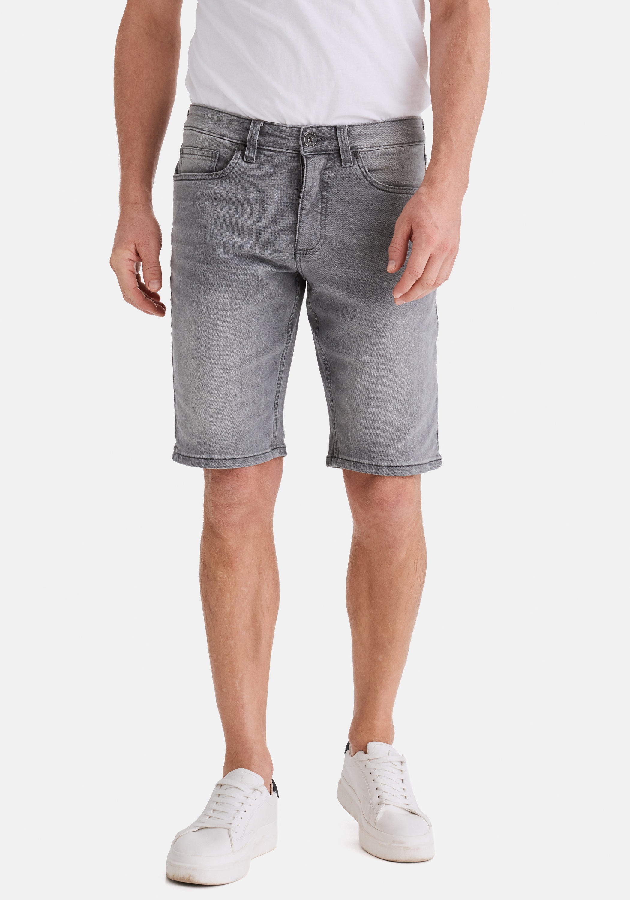 Stooker Men Bermudas "5-Pkt Style Summer Denim Bermudas" Sommer Straight Fit Casual Stretchdenim für Herren