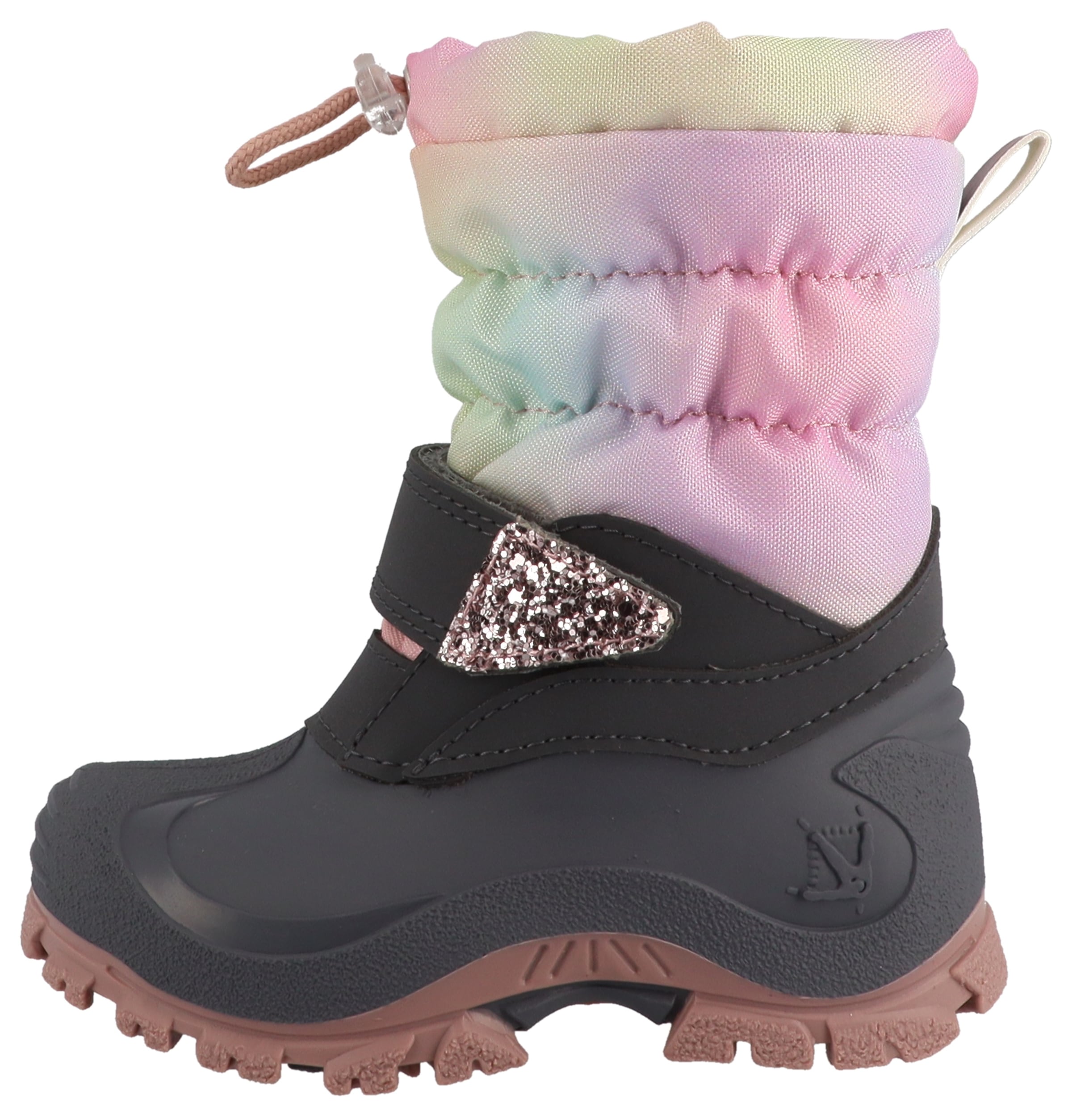 Lurchi Snowboots "Fanty" Winterboots mit buntem Schaft, Größenschablone zum günstig online kaufen