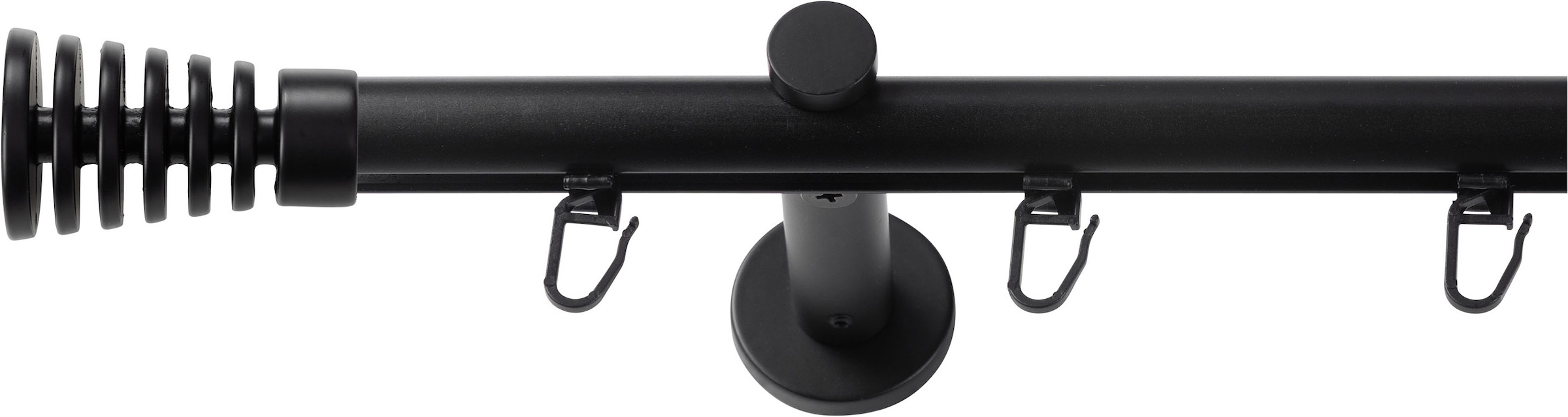 SN DECO GROUP Gardinenstange Ø 19 mm 1 läufig-läufig Fixmaß;kürzbar