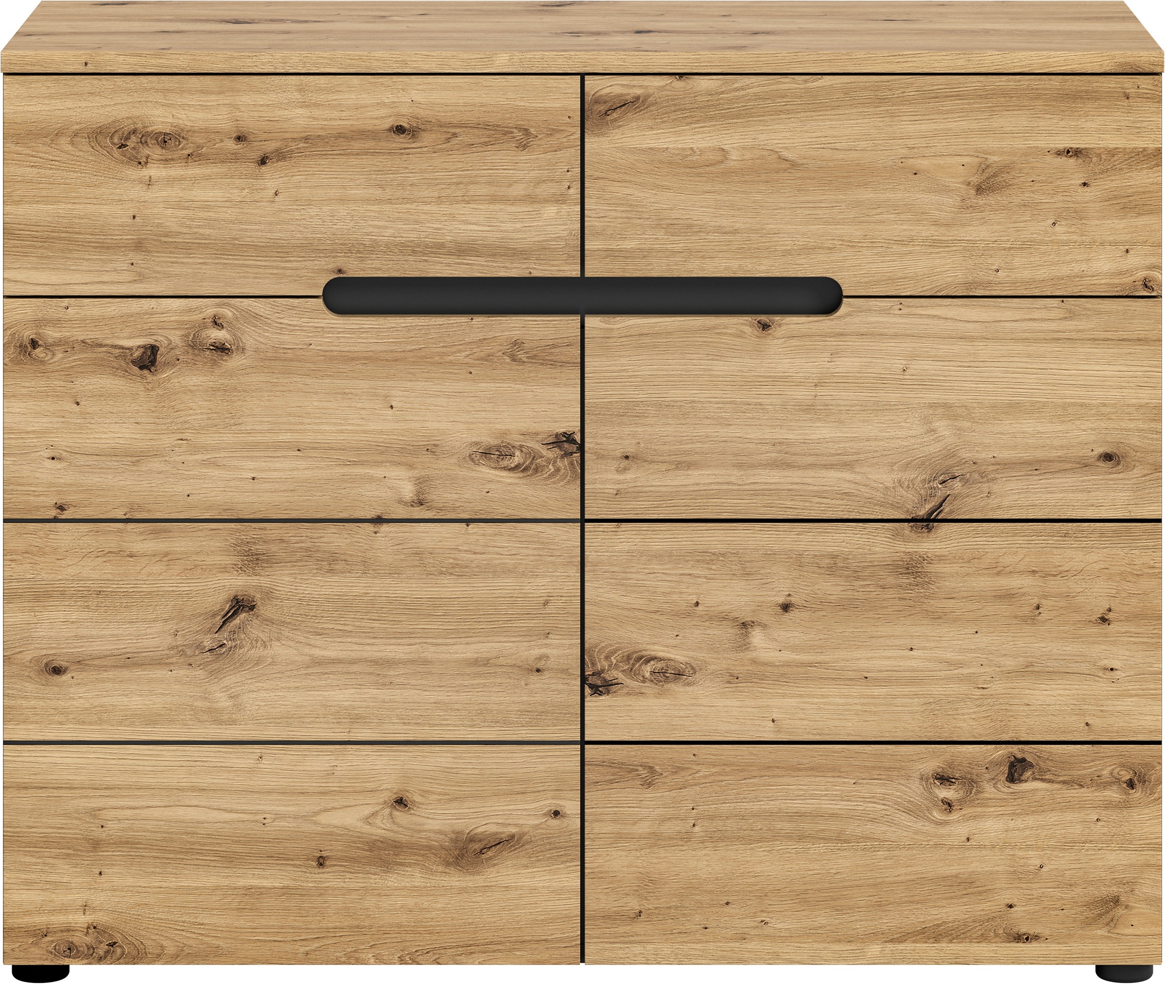 Home affaire Kommode "REHAT, TOPSELLER, Breite 100cm, 2 Türen, 2 Schubkäste günstig online kaufen