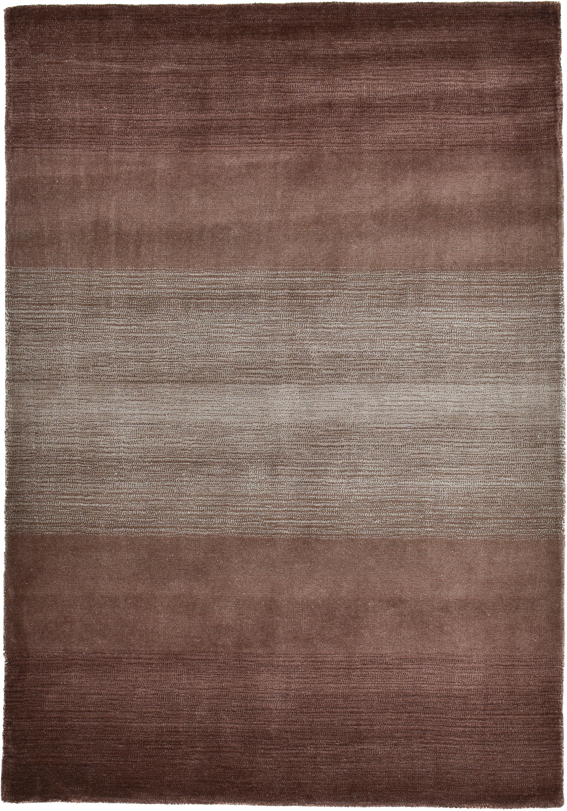 OTTO home Wollteppich "Violetta" rechteckig 14 mm Höhe reine Wolle, handgew günstig online kaufen