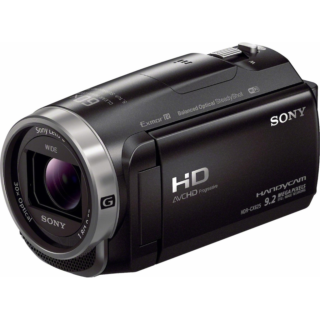 Sony Camcorder »HDR-CX625B«, Full HD, NFC-WLAN (Wi-Fi), 30 fachx opt. Zoom