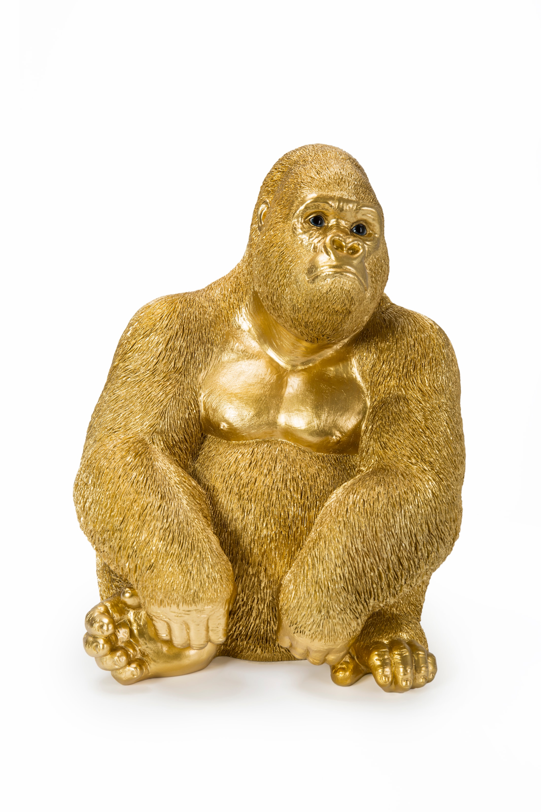 Kare Design Dekofigur "Deko Figur Monkey Gorilla Side Medium" günstig online kaufen