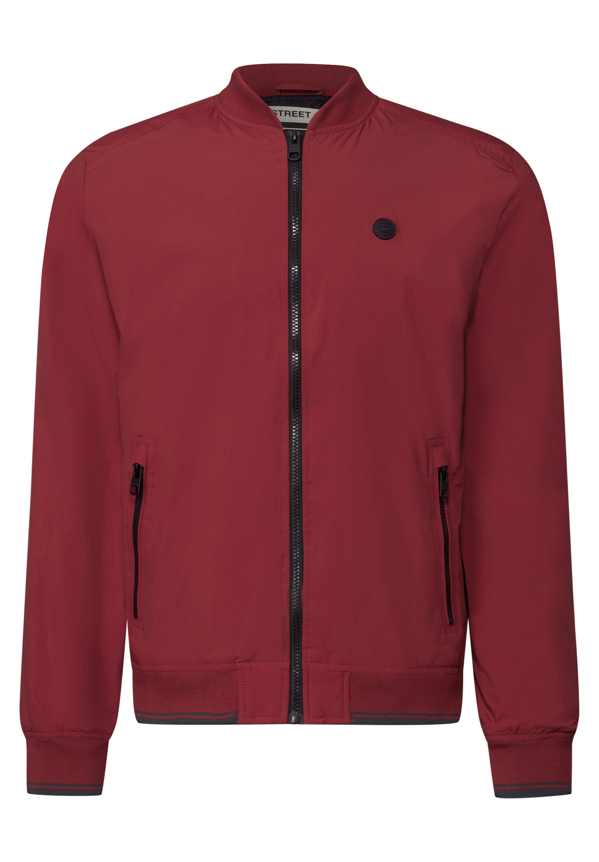 STREET ONE MEN Blouson, ohne Kapuze, mit Stehkragen