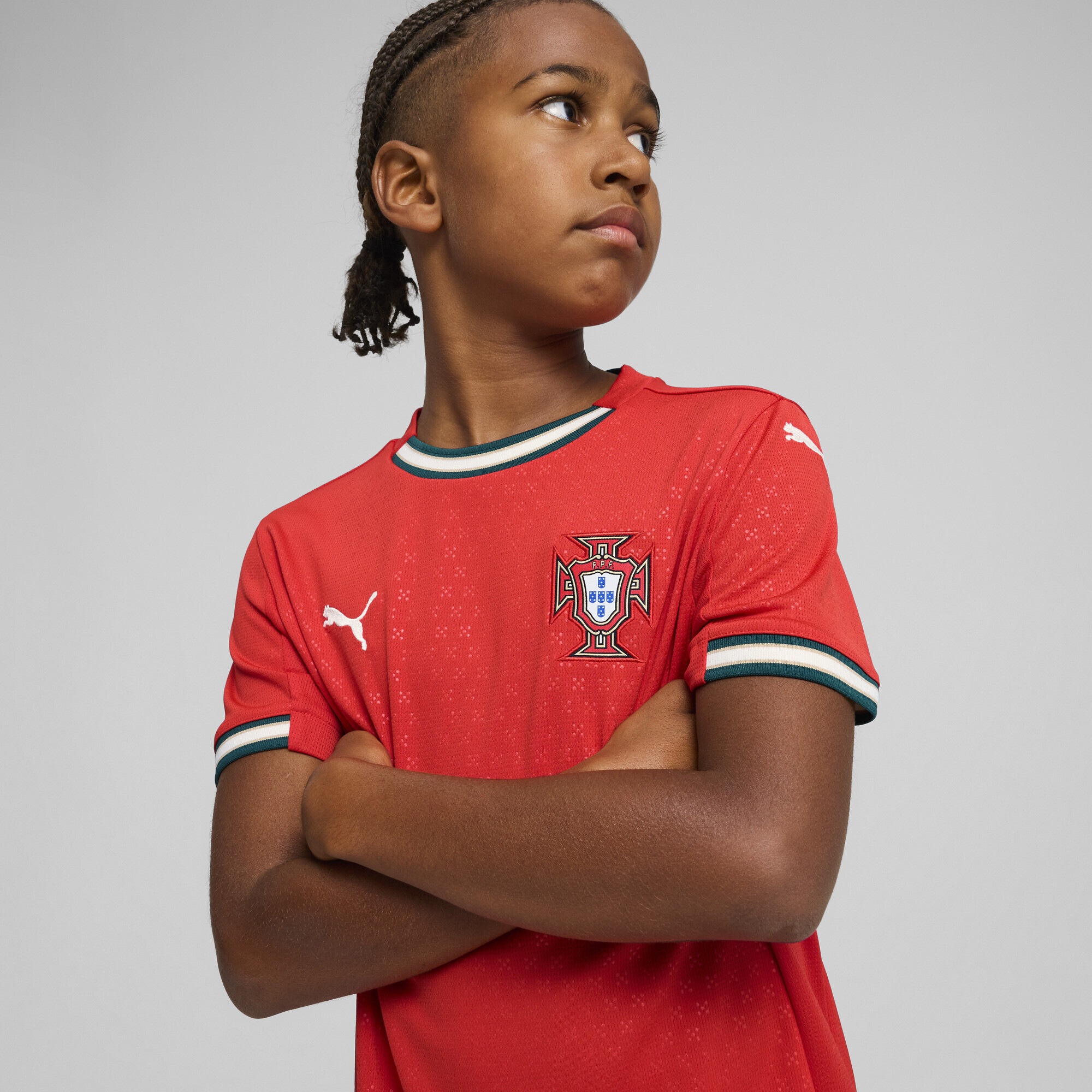 PUMA Trainingsshirt »Portugal 2025 Heimtrikot Jugendliche«