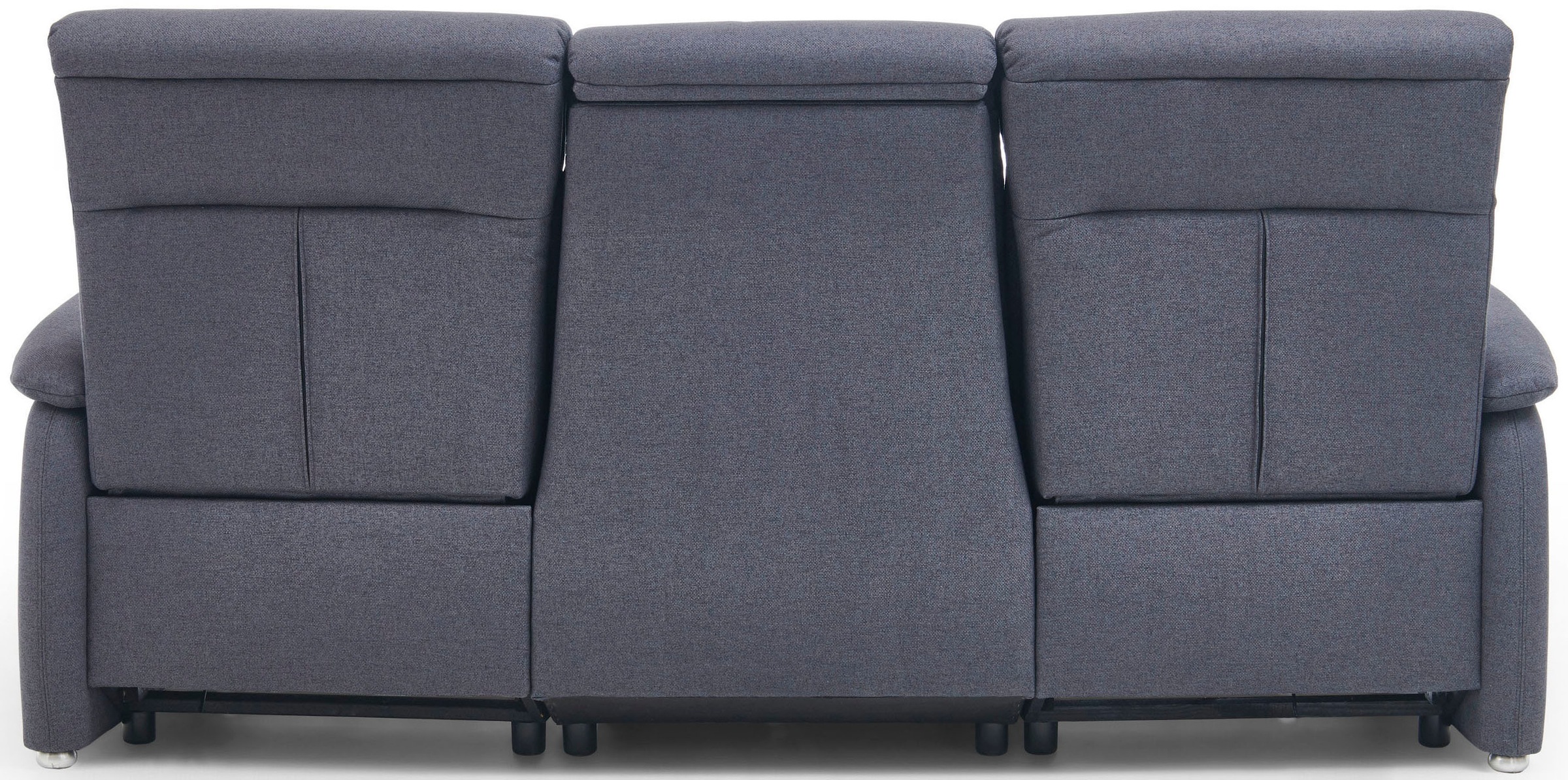 Home affaire 3-Sitzer »Turin mit Steckdose und USB-Port auch in Easy care-Bezug«, 2 x vollmotorische Relaxfunktion, herunterklappbarer Tisch