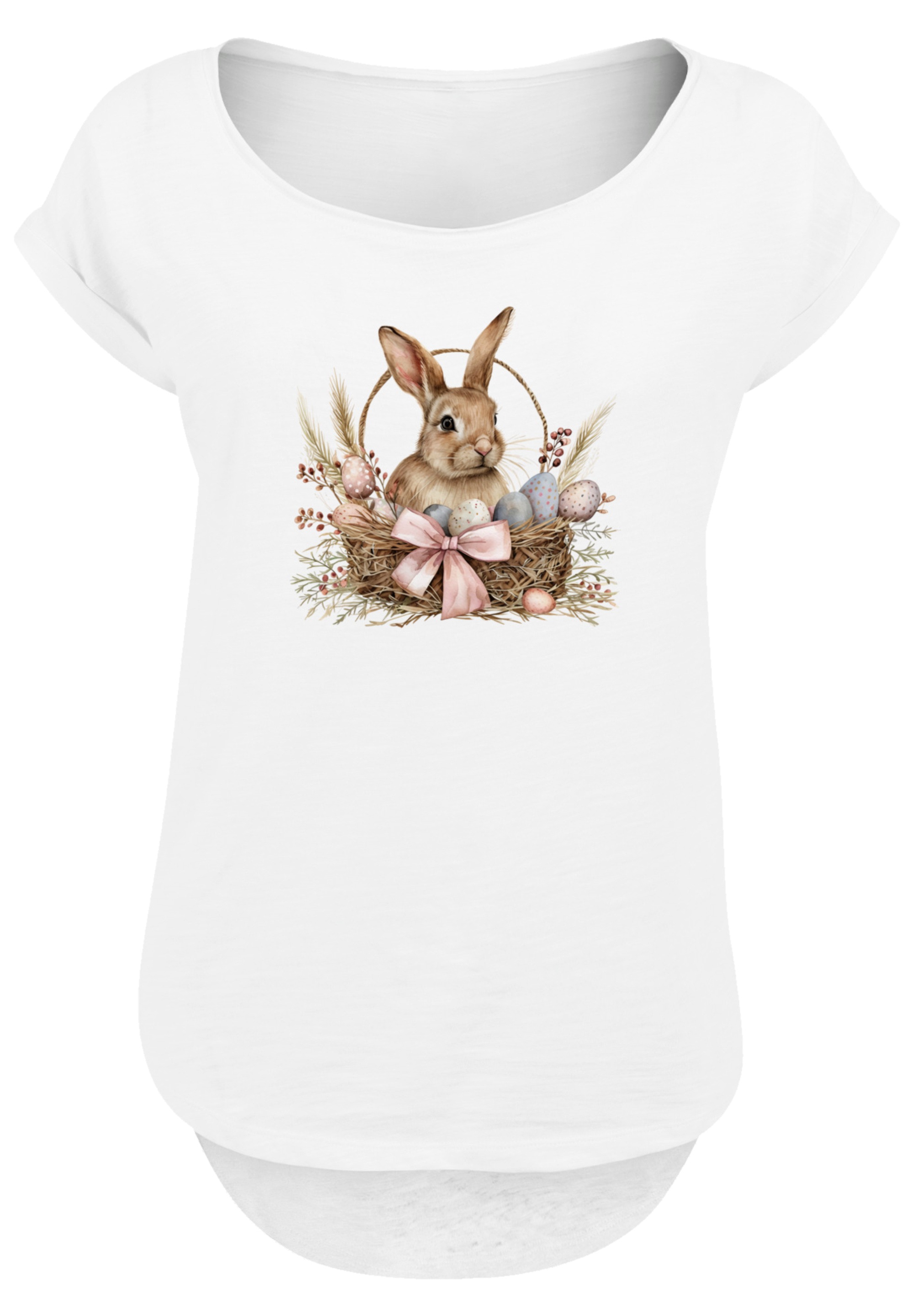 F4NT4STIC T-Shirt "Osterhasen Korb Dekor" Premium Qualität günstig online kaufen