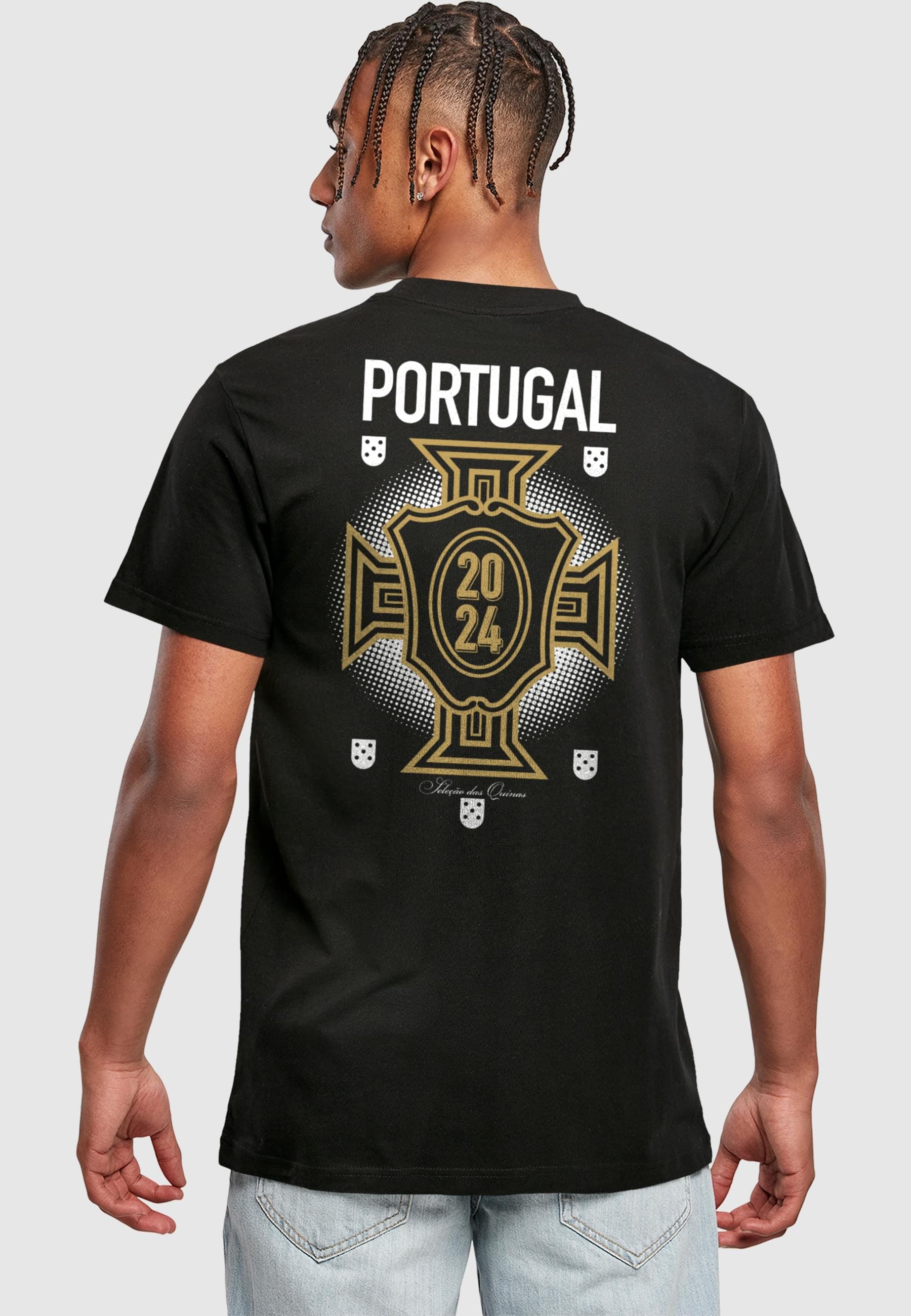 MisterTee T-Shirt »MisterTee Portugal Trikot Tee«, (1 tlg.)