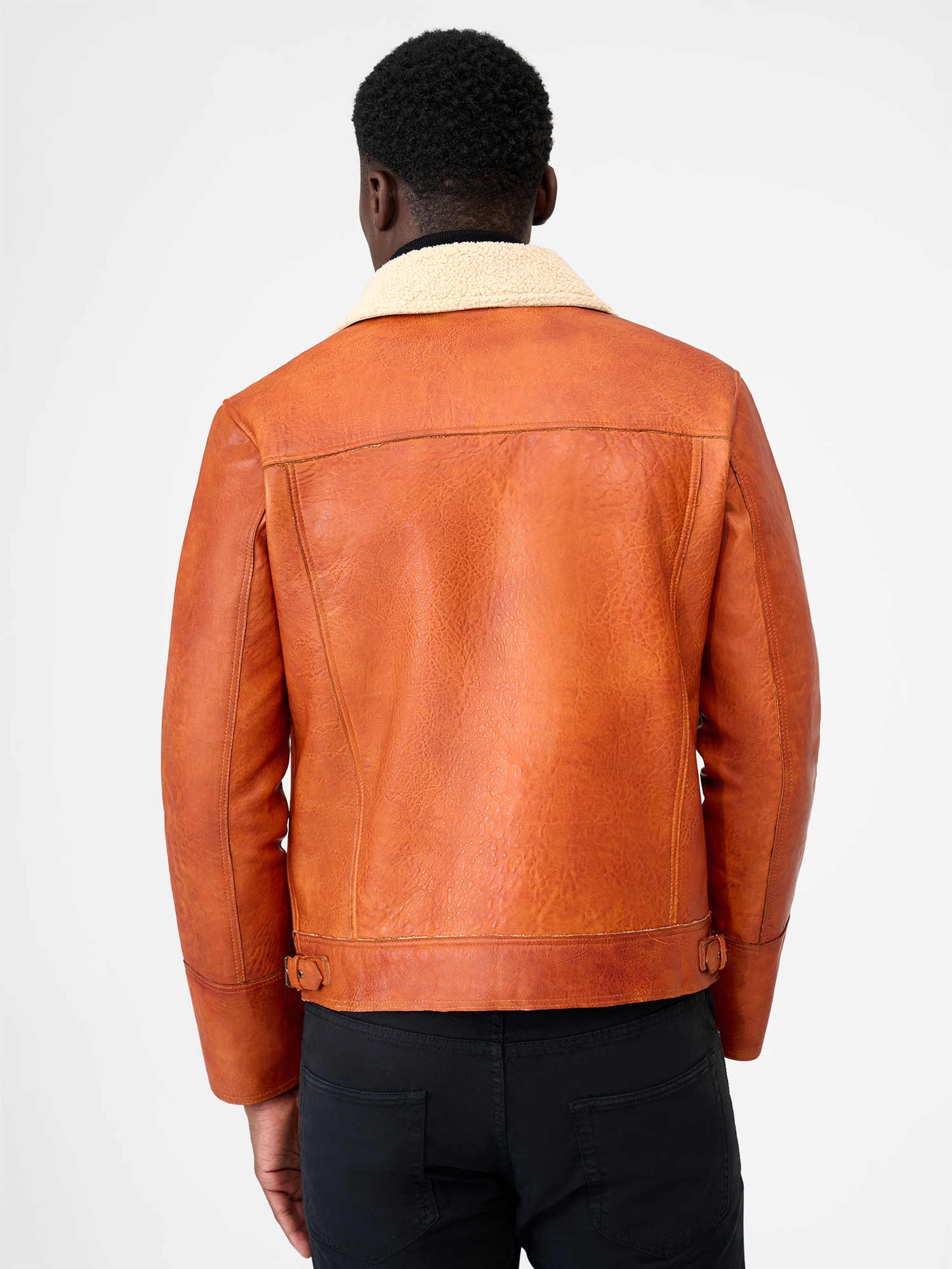 RICANO Bikerjacke »Lederjacke Alvaro« Handgefertigt aus echtem Leder