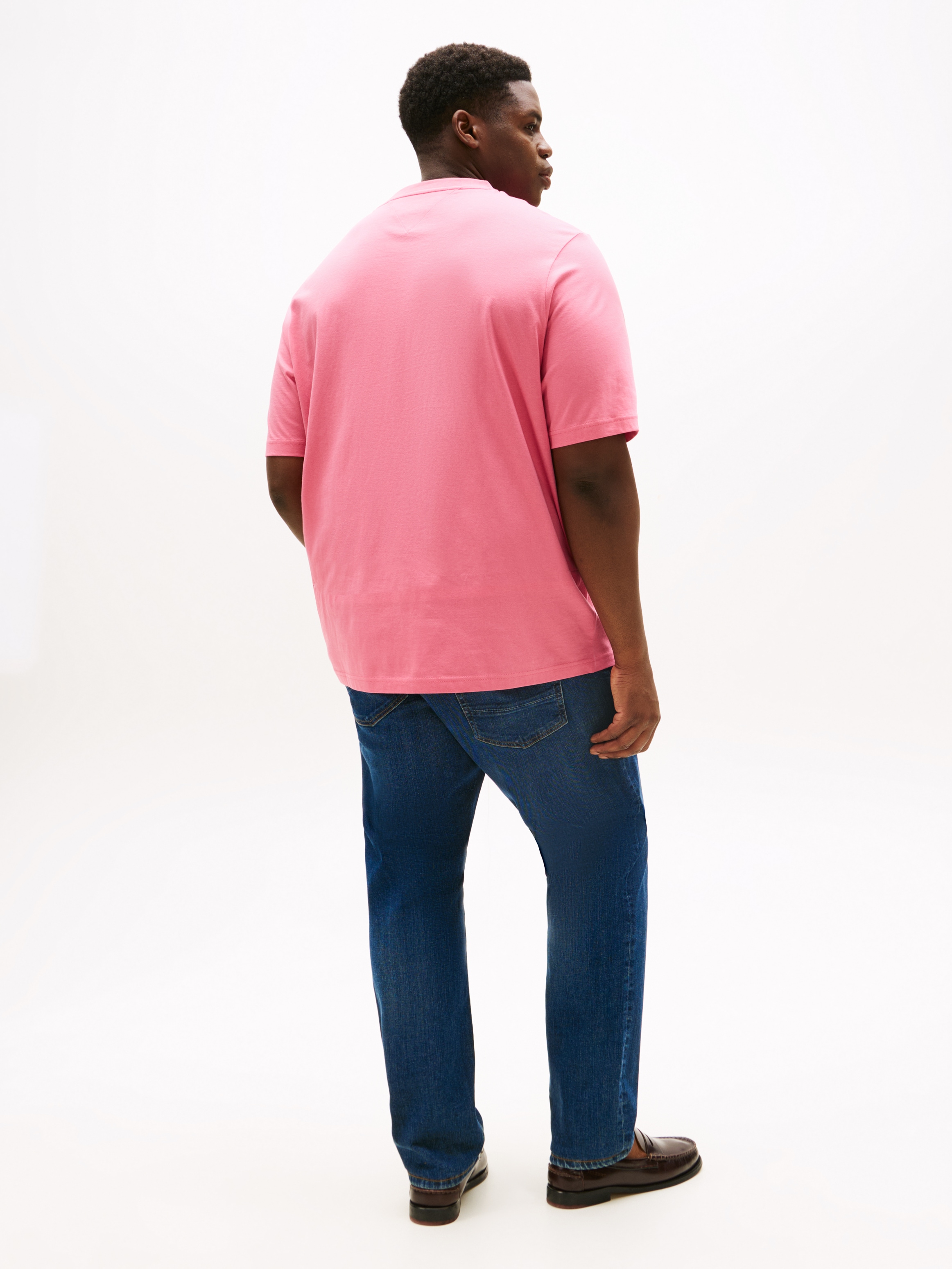 Tommy Hilfiger Big & Tall T-Shirt »BT-HILFIGER STACK TEE-B«, Große Größen