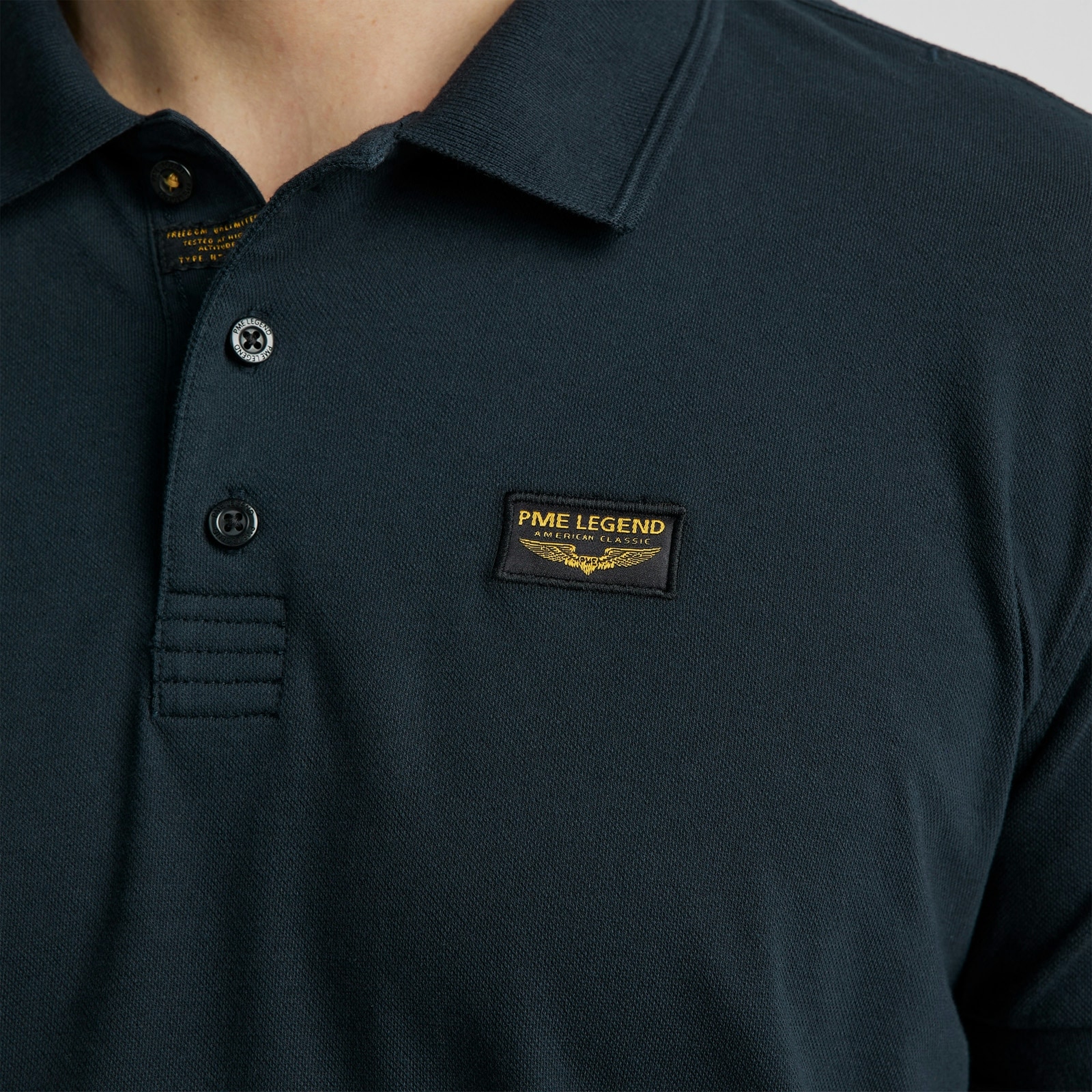 PME LEGEND Poloshirt, mit Logostickerei