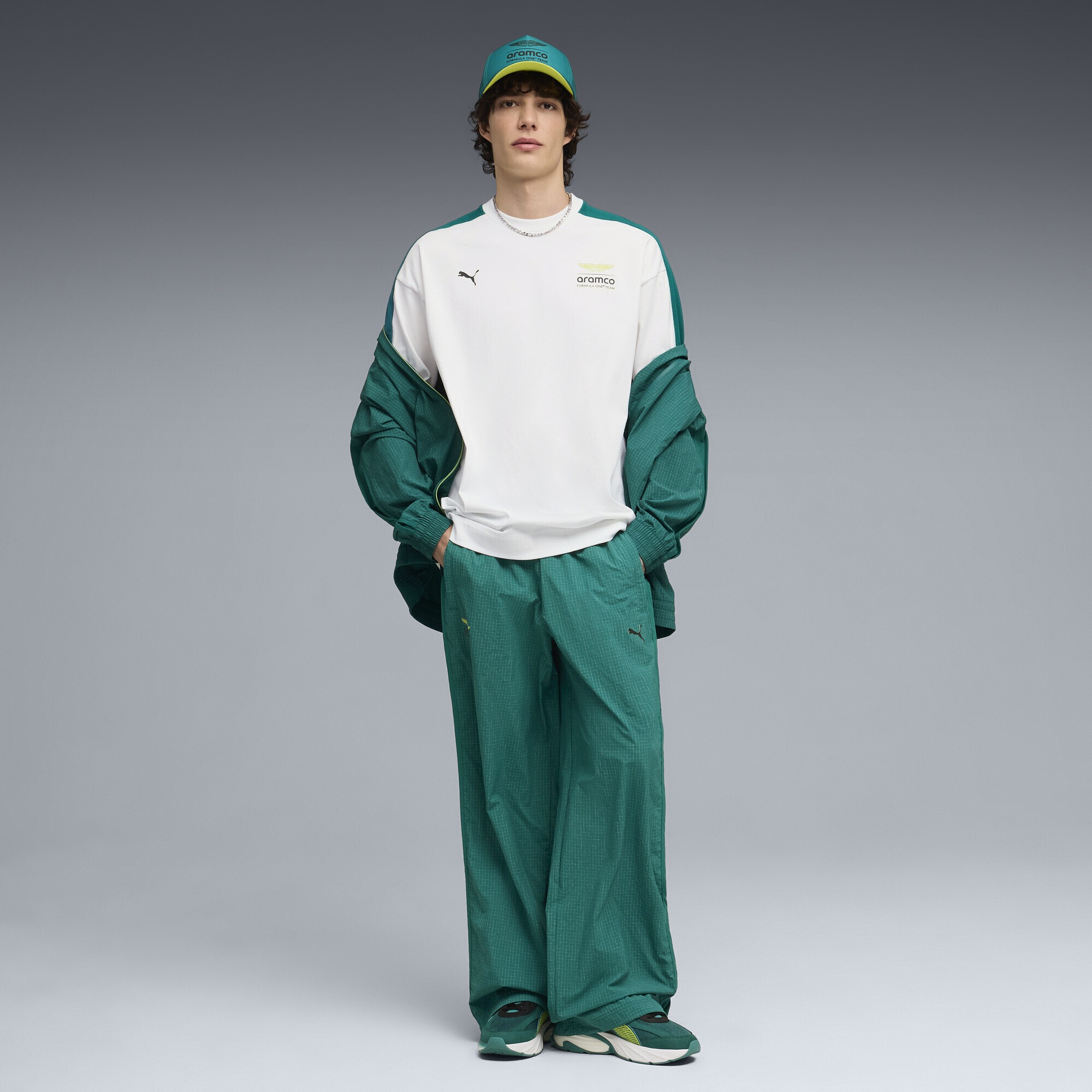 PUMA T-Shirt »PUMA x ASTON MARTIN ARAMCO F1® TEAM T7 T-Shirt Herren«