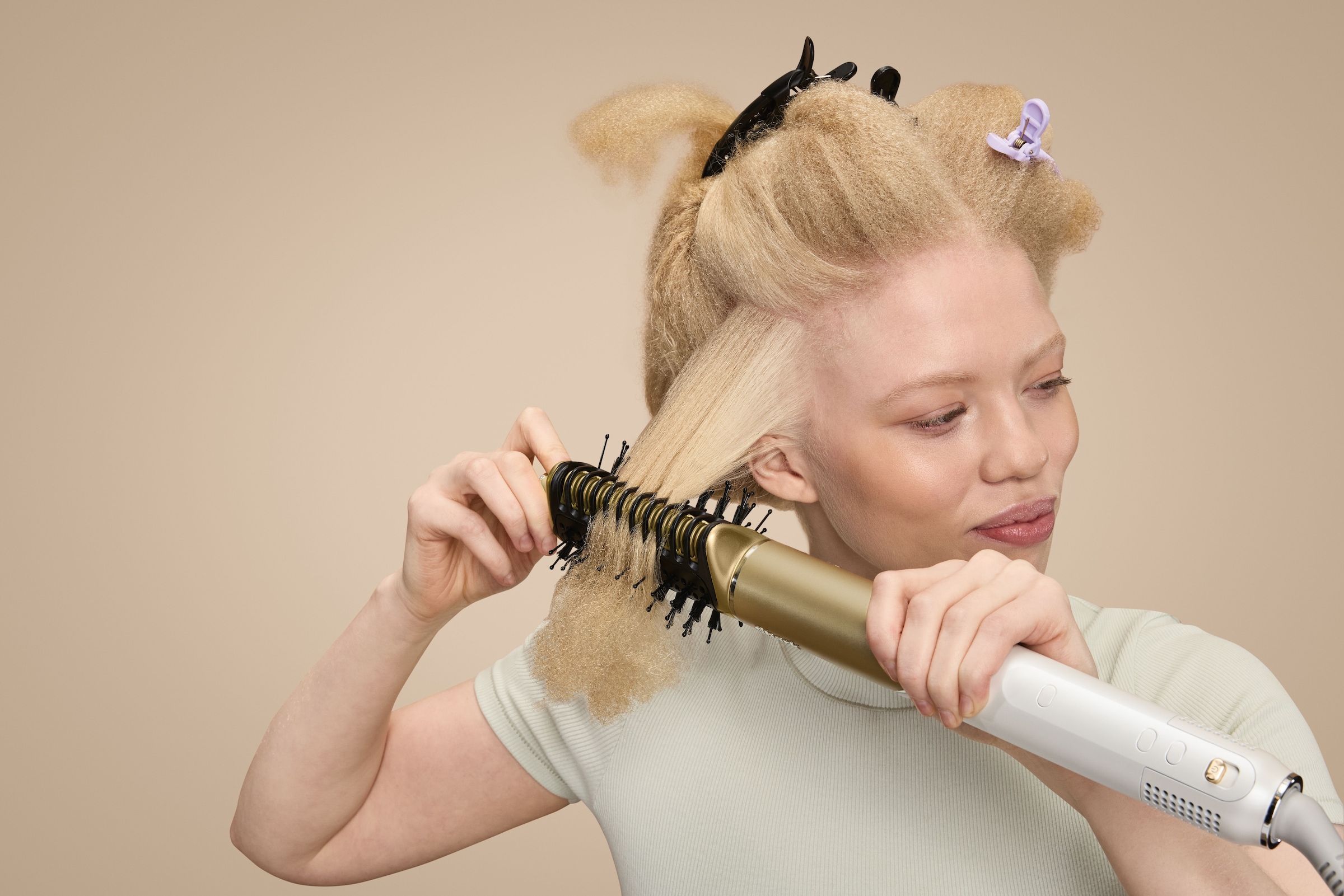 Shark Multihaarstyler »Shark Glam Multistyler für glatte Haare, Wellen und Locken
HD6051SEU« 5 Aufsätze Premium-Multistyler und Haartrockner mit hitzekontrollierter Keramik