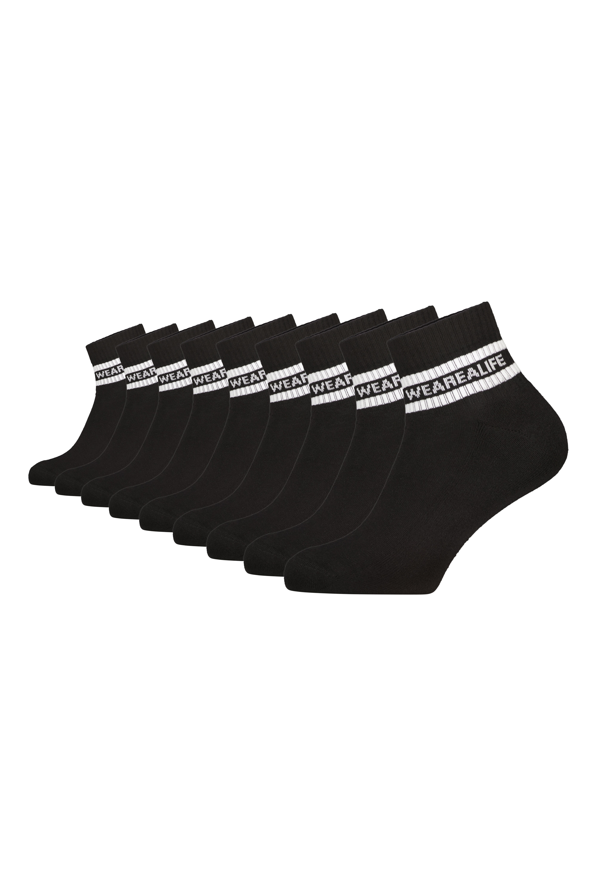 Alife & Kickin Sneakersocken »Damen 9 PACK - RikaAK«, (Spar-Set), Sneakersocken knöchelhoch mit...