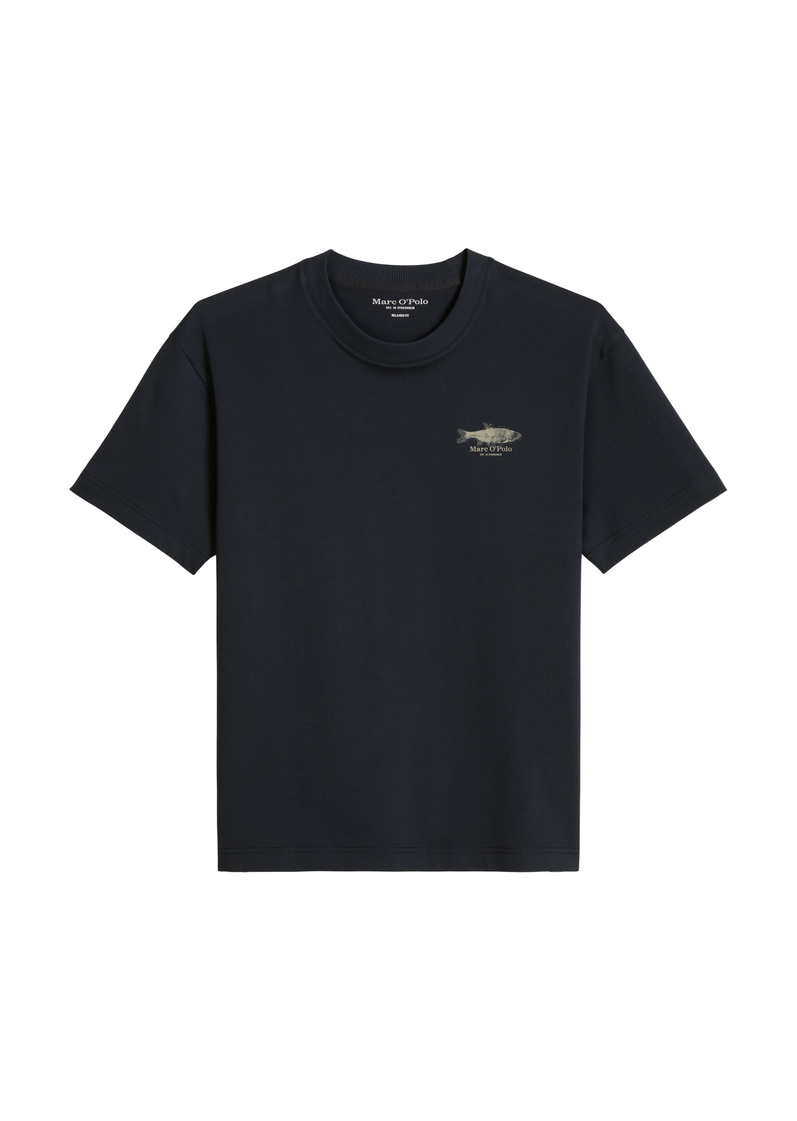 Marc O'Polo T-Shirt »mit Seafood-Rückenprint«