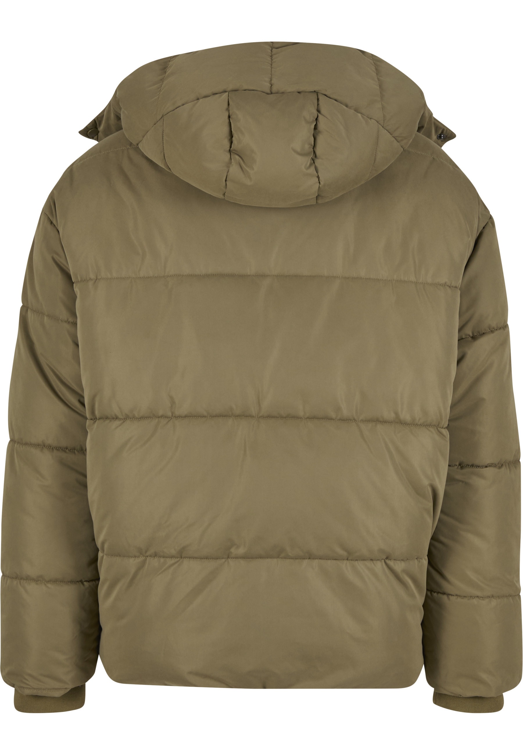 URBAN CLASSICS Winterjacke "Urban Classics Puffer Jacket With Flap Hood" 1 günstig online kaufen