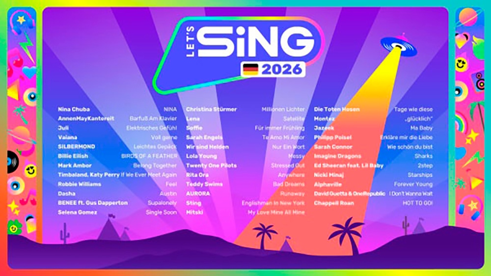 Ravenscourt Spielesoftware »Let's Sing 2026 German Version«, PlayStation 5