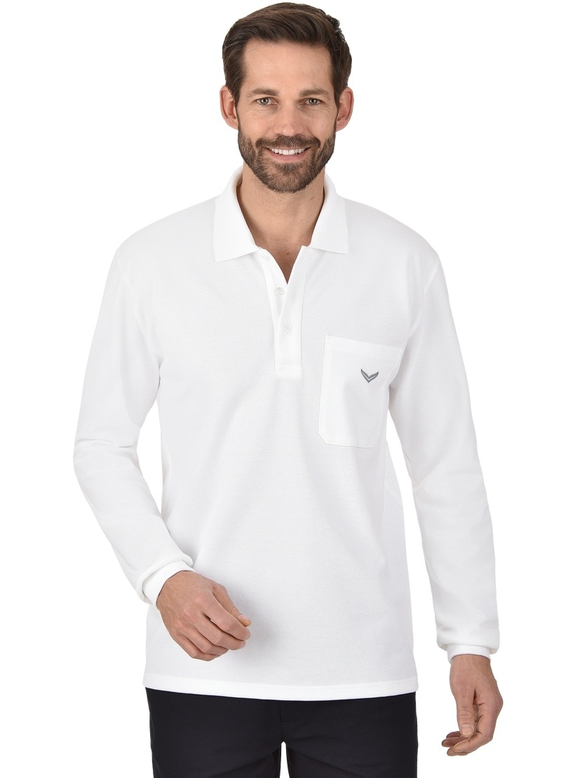 Trigema Poloshirt »TRIGEMA Langarm | aus BAUR Baumwolle« für Poloshirt ▷